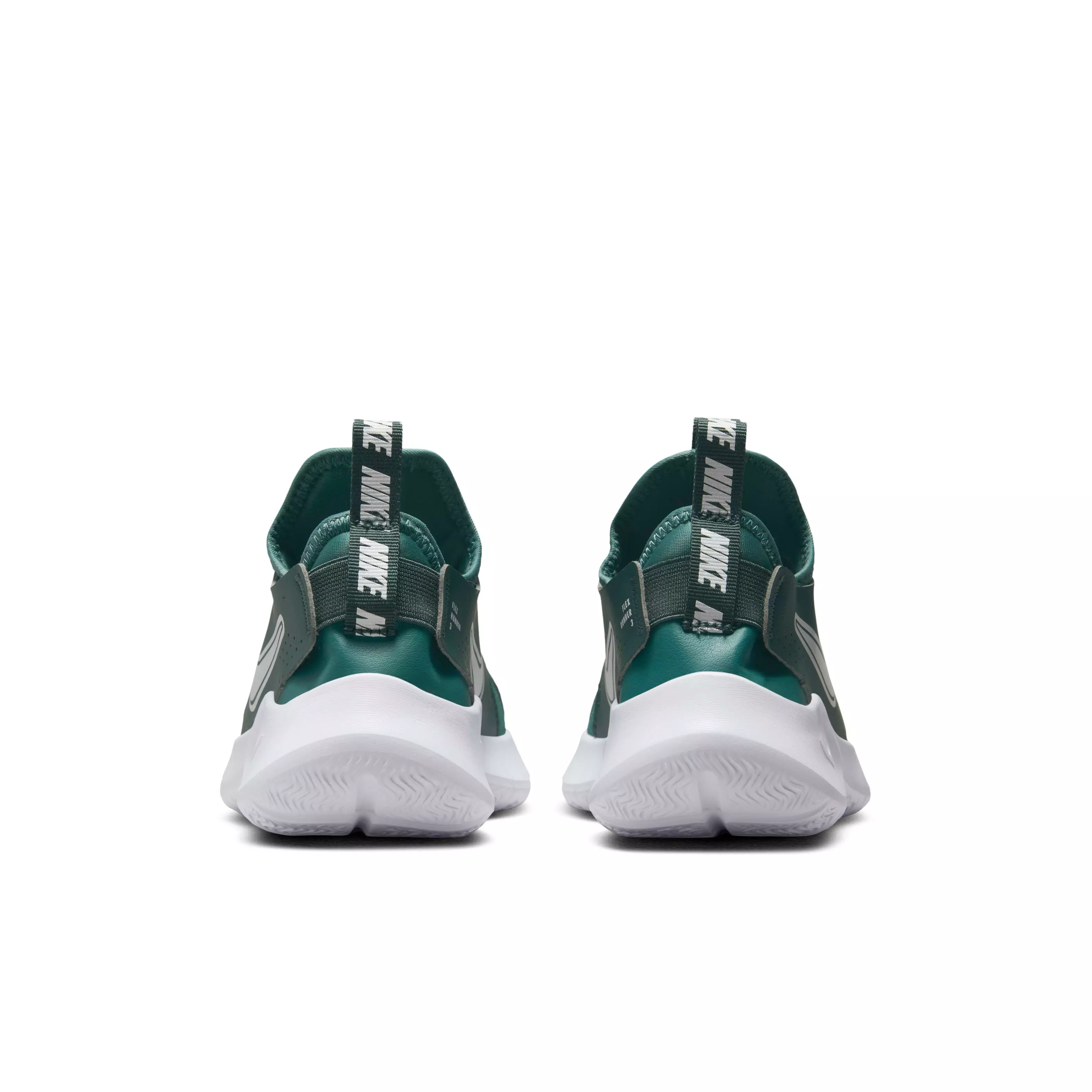 Nike Flex Runner 3 "Bicoastal/Vintage Green/White" Grade School Boys' Running Shoe - BICOASTAL/GREEN/WHITE
