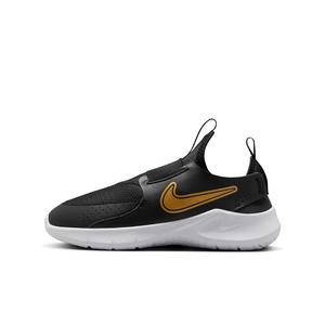 Nike Flex Runner 3 "Black/White/Metallic Gold" Grade School Boys' Running Shoe
