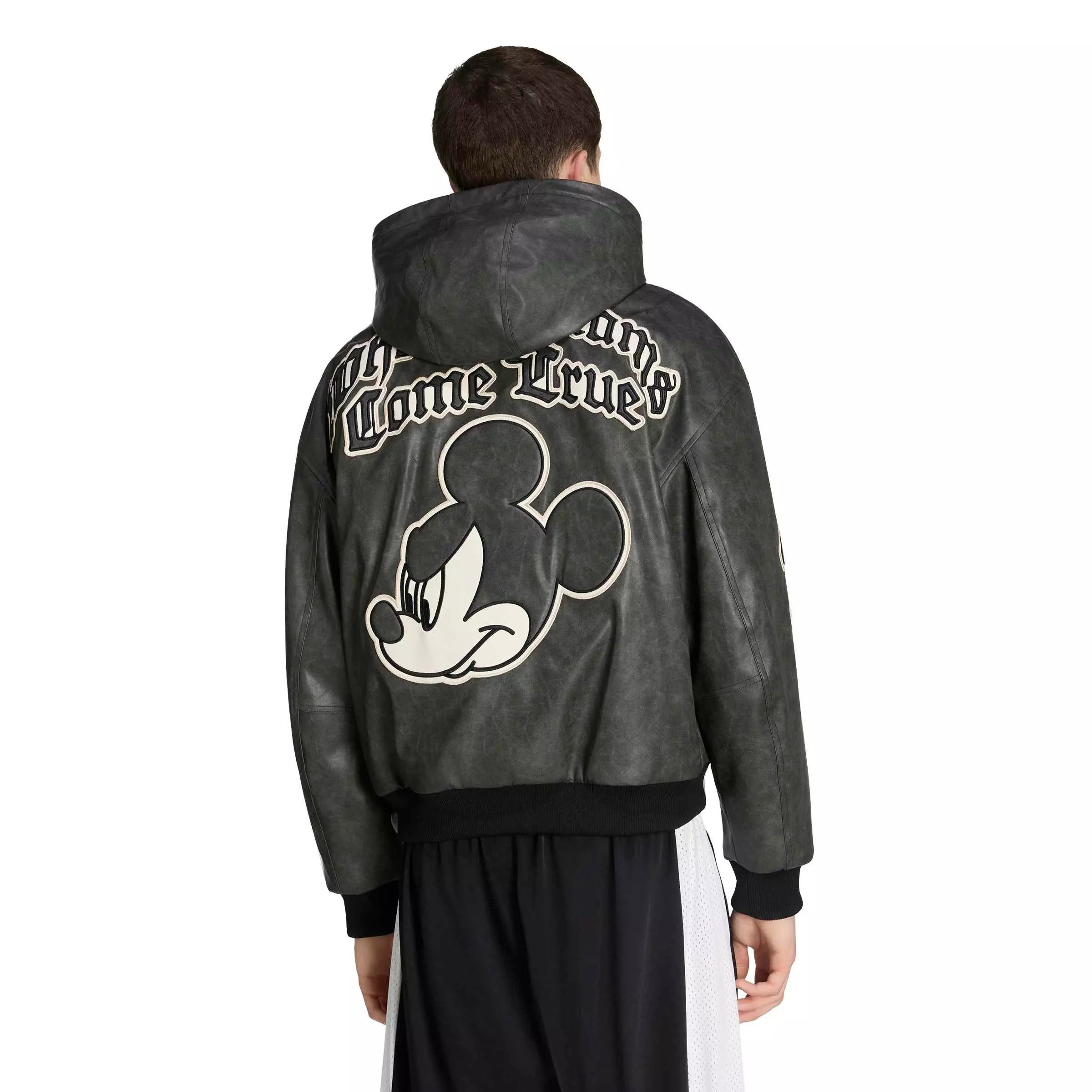 adidas Originals Men's Disney Mickey Mouse Dreams Jacket - Black - BLACK