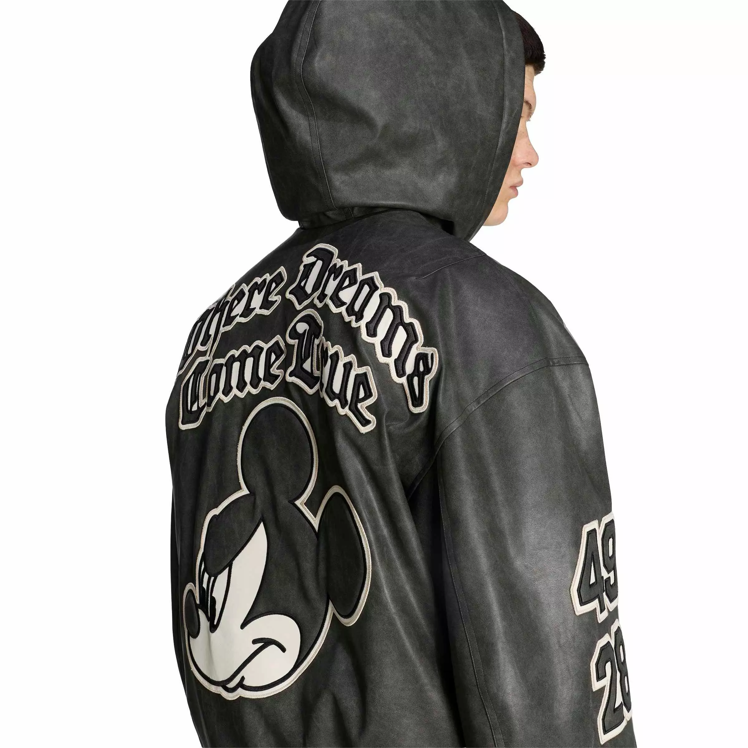 adidas Originals Men's Disney Mickey Mouse Dreams Jacket - Black - BLACK