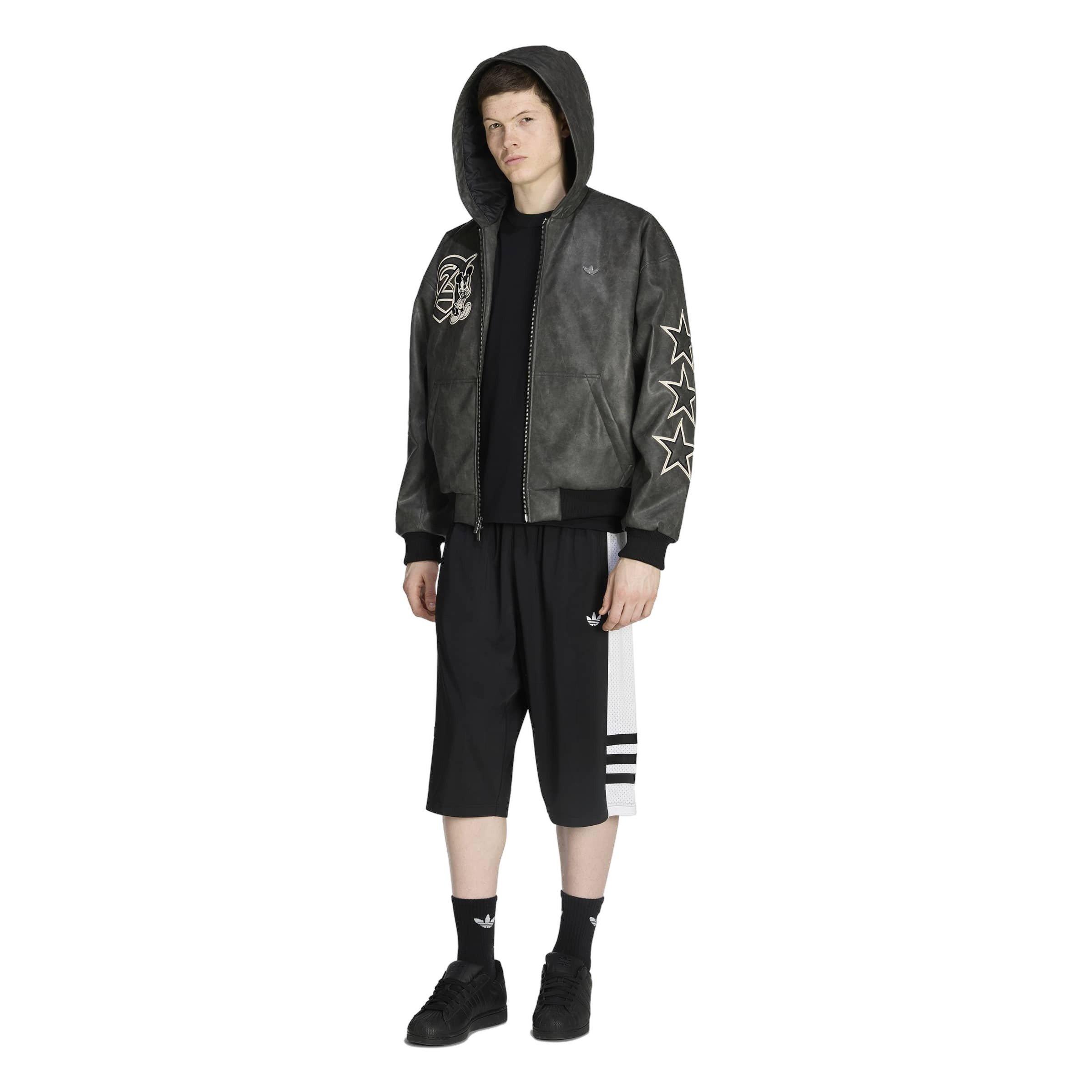 adidas Originals Men's Disney Mickey Mouse Dreams Jacket - Black - BLACK