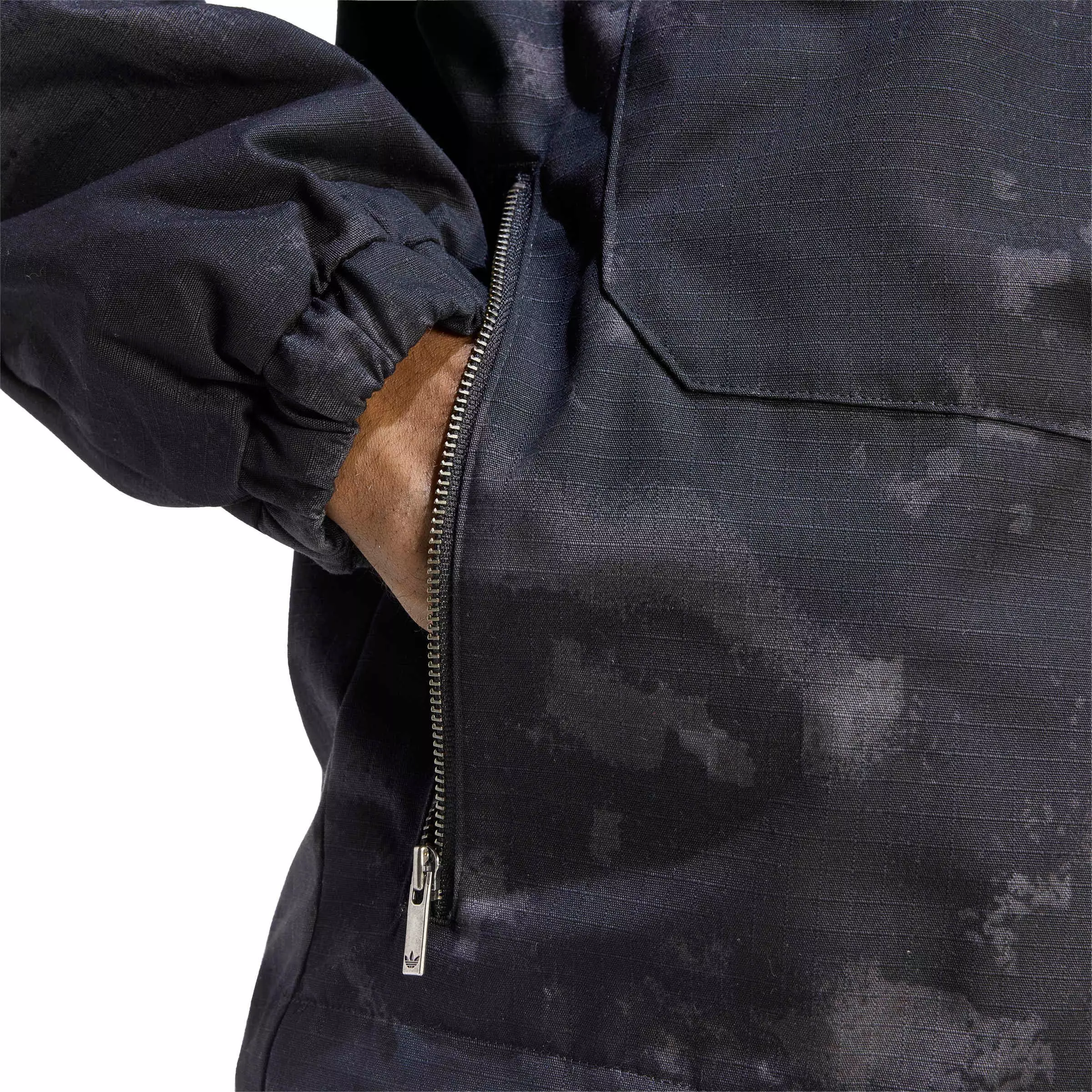 adidas Originals Men's Camo Jacket - Black - BLACK