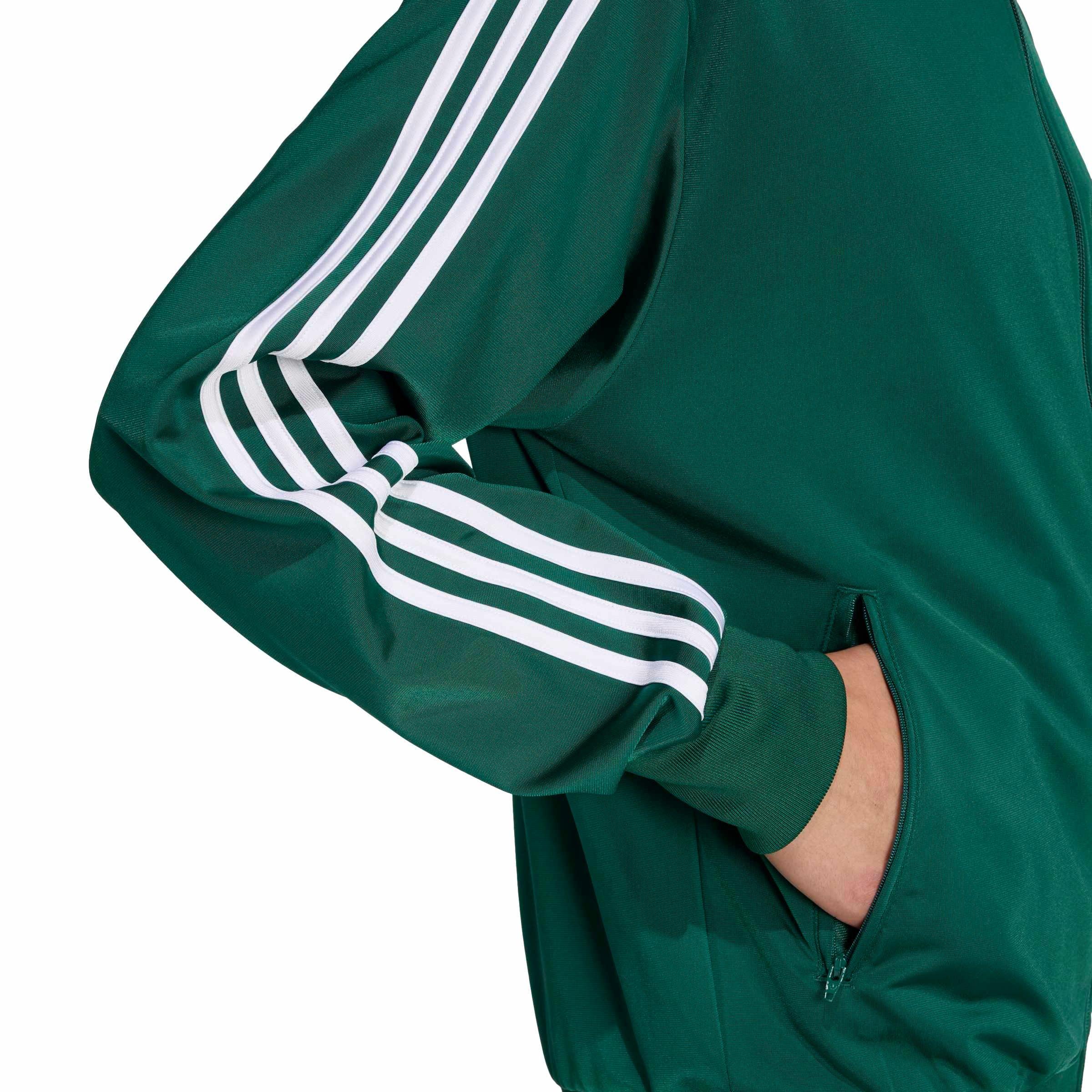 adidas Originals Men's Firebird Track Jacket - Green - GREEN Thumbnail View 4