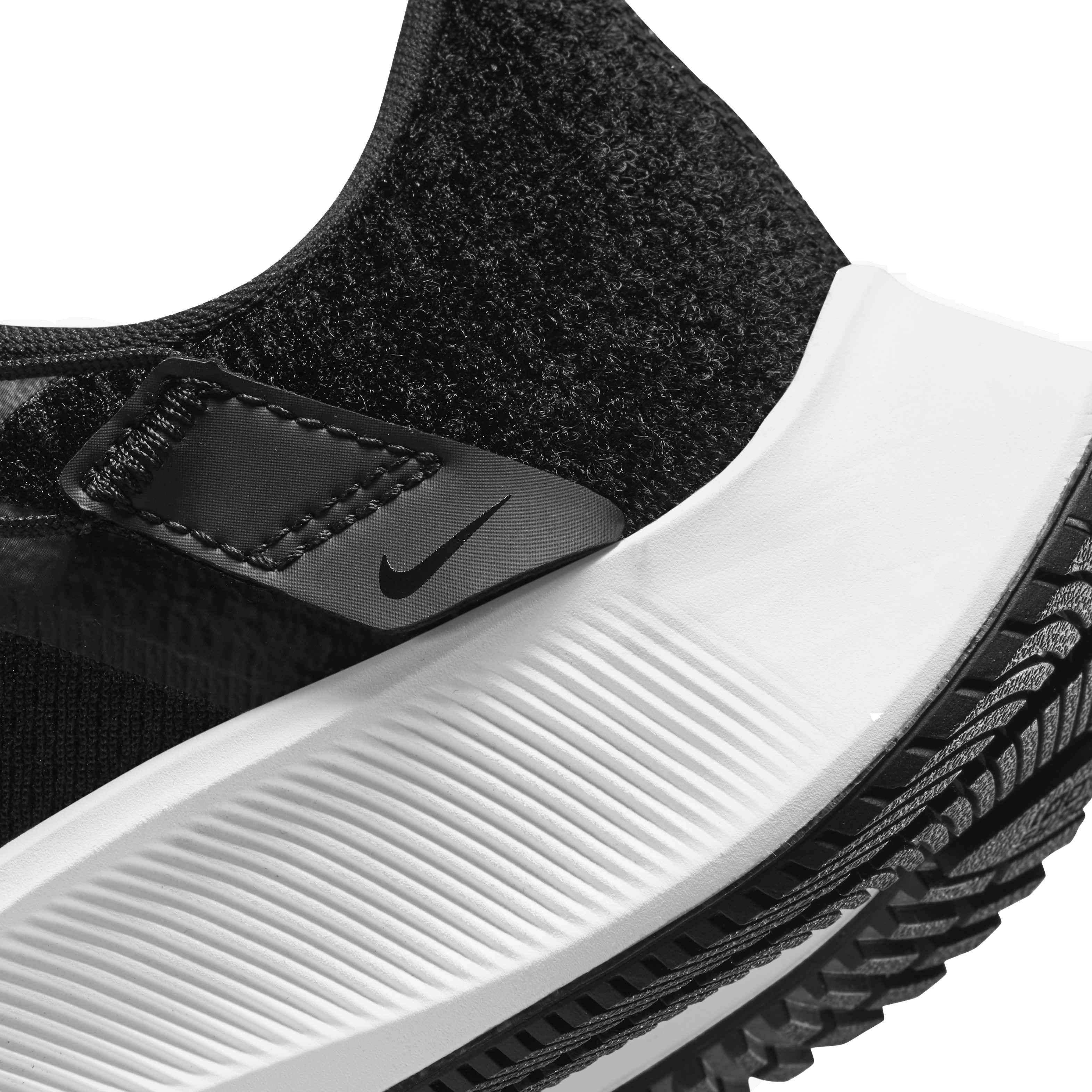 Nike Air Zoom Pegasus 38 FlyEase "Black/White/Anthracite" Women's Running Shoe - BLACK Thumbnail View 9