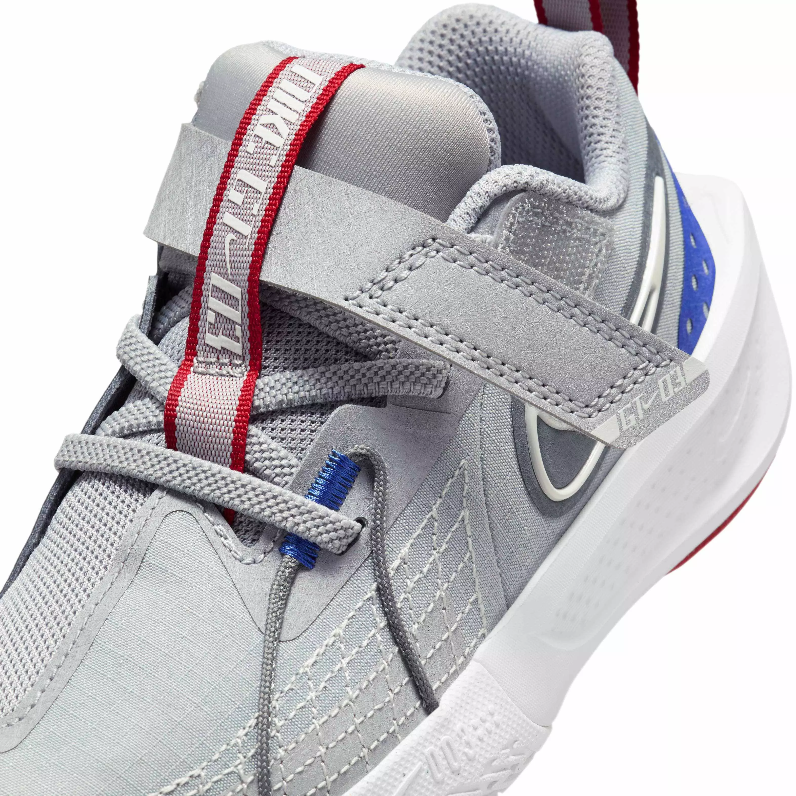 Nike G.T. Cut 3 "Wolf Grey/Cool Grey/Astronomy Blue/Sail" Preschool Boys' Basketball Shoe - GREY/GREY/BLUE/SAIL