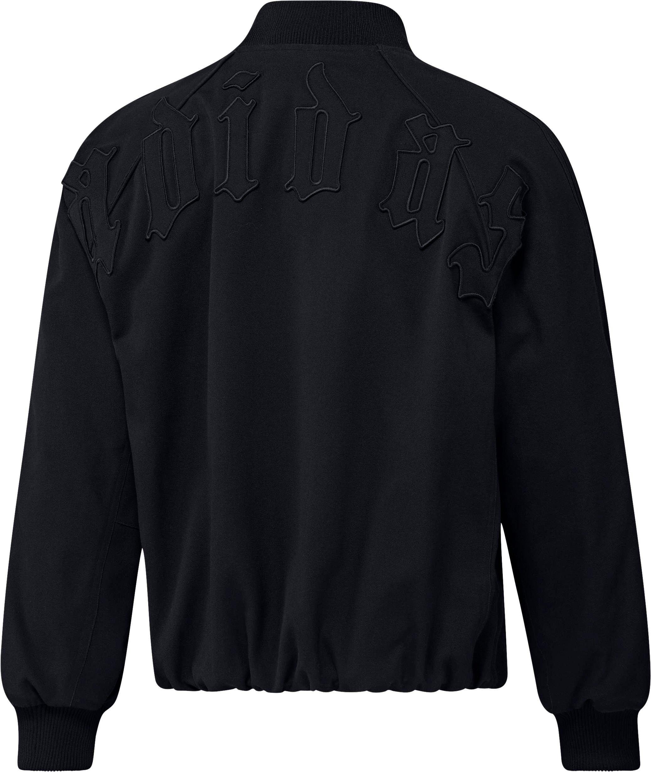 adidas Originals Men's Superstar Canvas Jacket - Black - BLACK