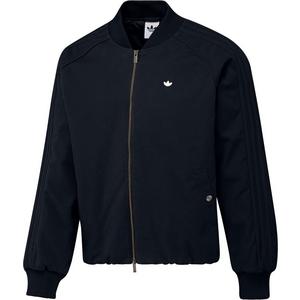 adidas Originals Men's Superstar Canvas Jacket - Black - BLACK