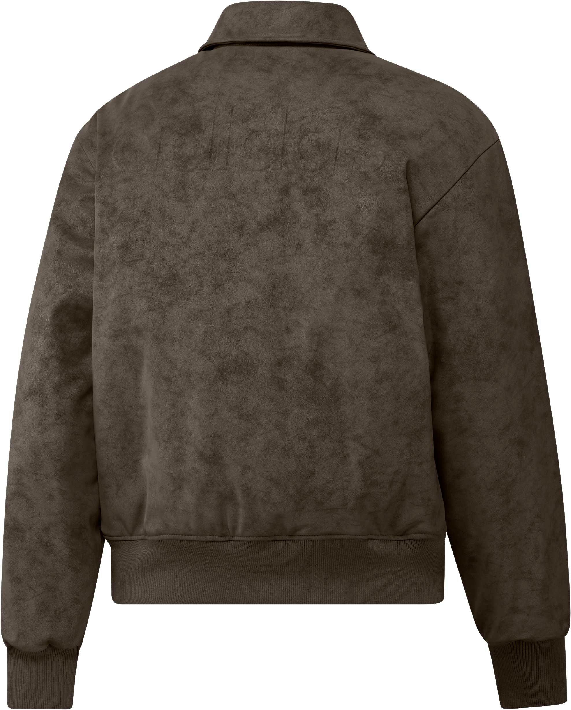adidas Originals Men's Cutline Pleater Jacket - Branch Brown - BRANCH BROWN