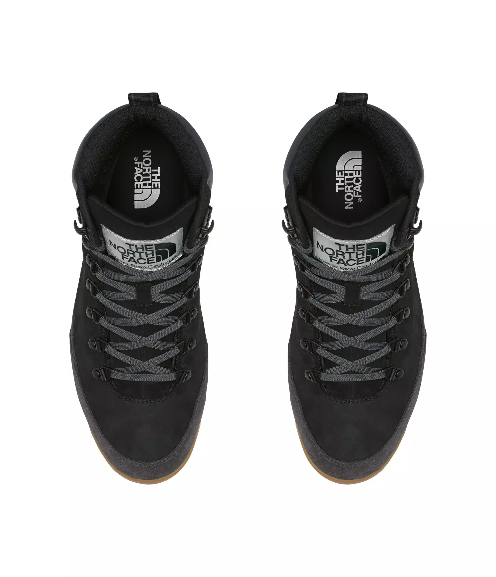 The North Face Back-To-Berkeley IV Leather Waterproof "TNF Black/Asphalt Grey" Men's Boot - BLACK/GREY