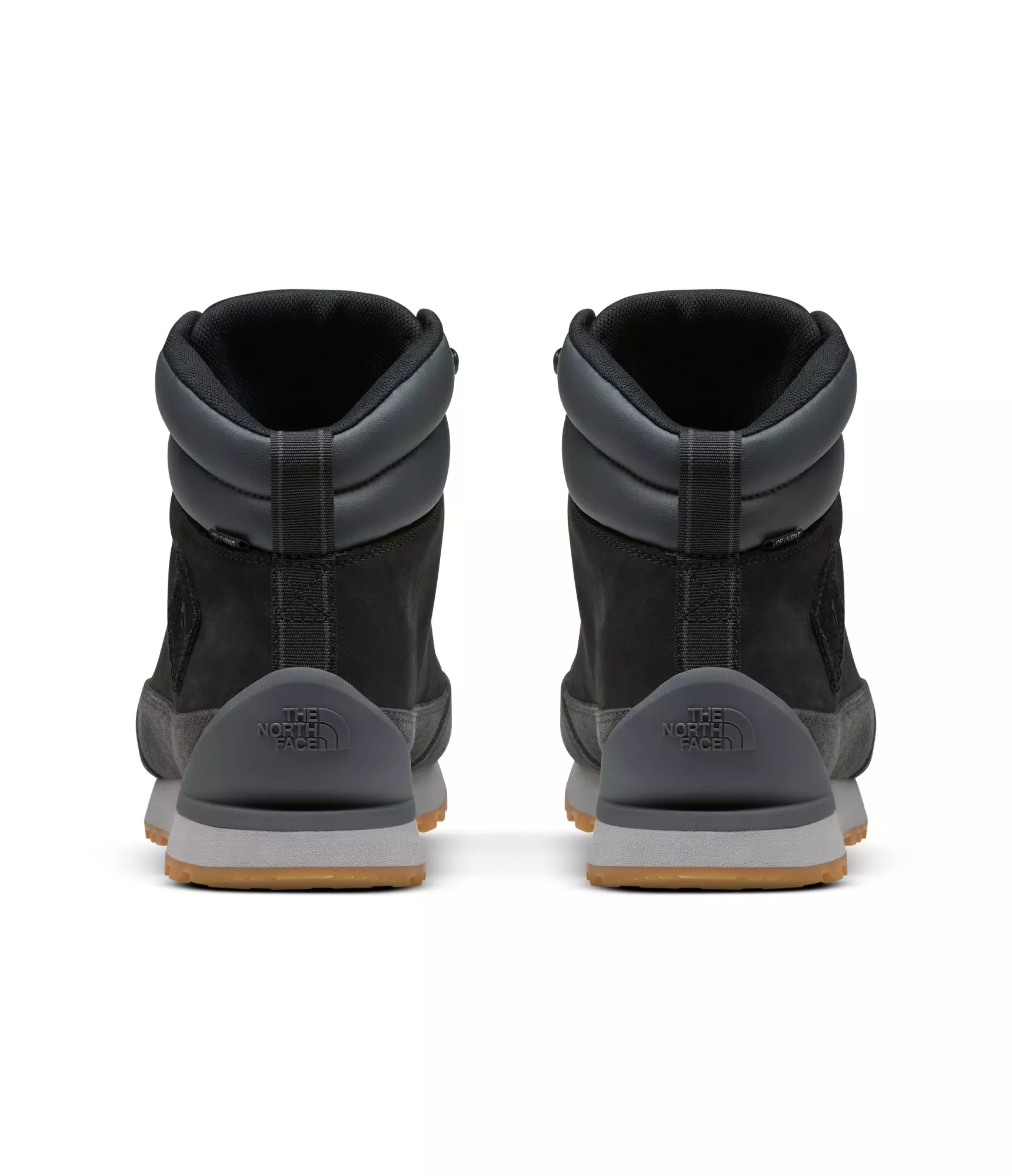 The North Face Back-To-Berkeley IV Leather Waterproof "TNF Black/Asphalt Grey" Men's Boot - BLACK/GREY