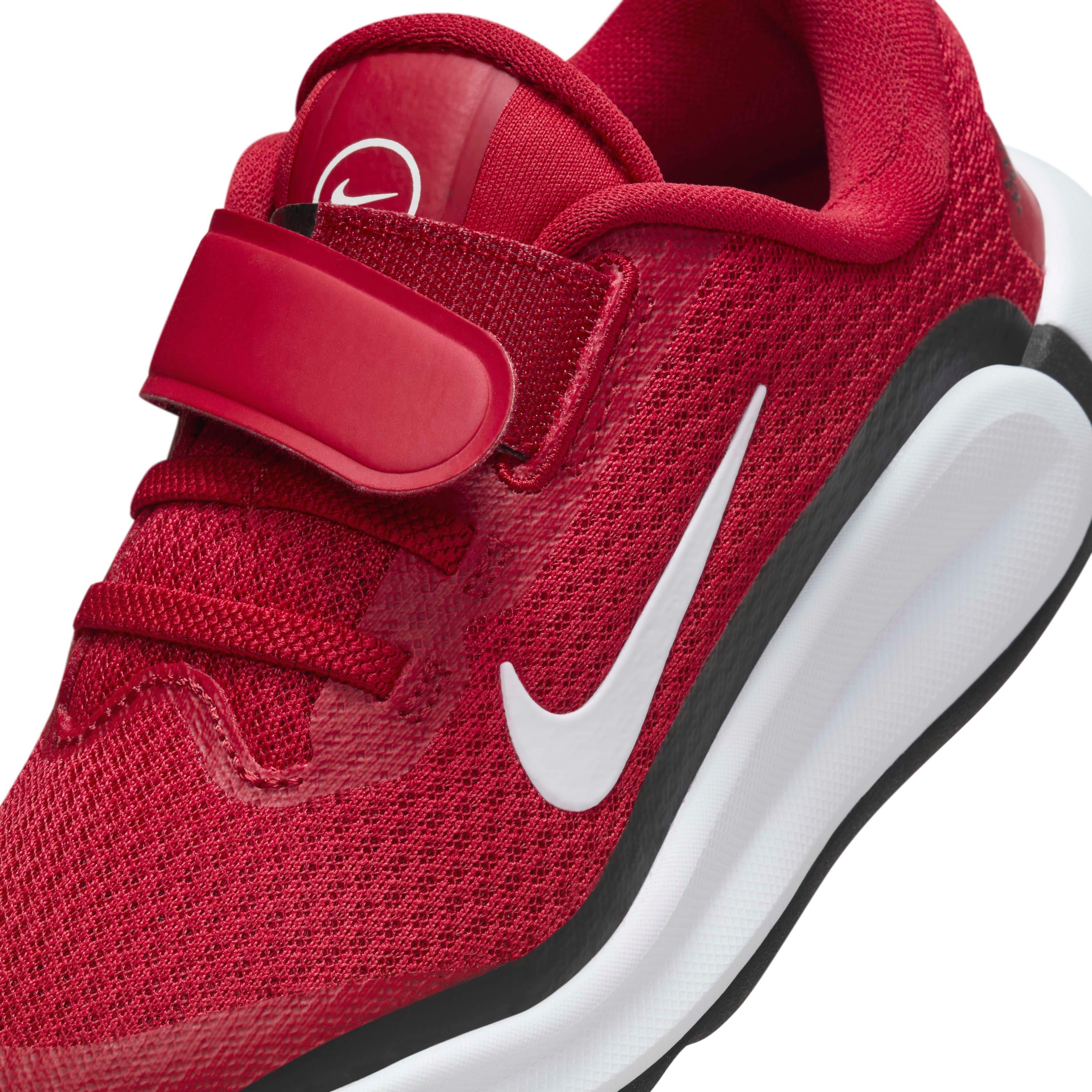 Nike Infinity Flow "Gym Red/Black/White" Preschool Boys' Running Shoe - RED/BLACK/WHITE Thumbnail View 7