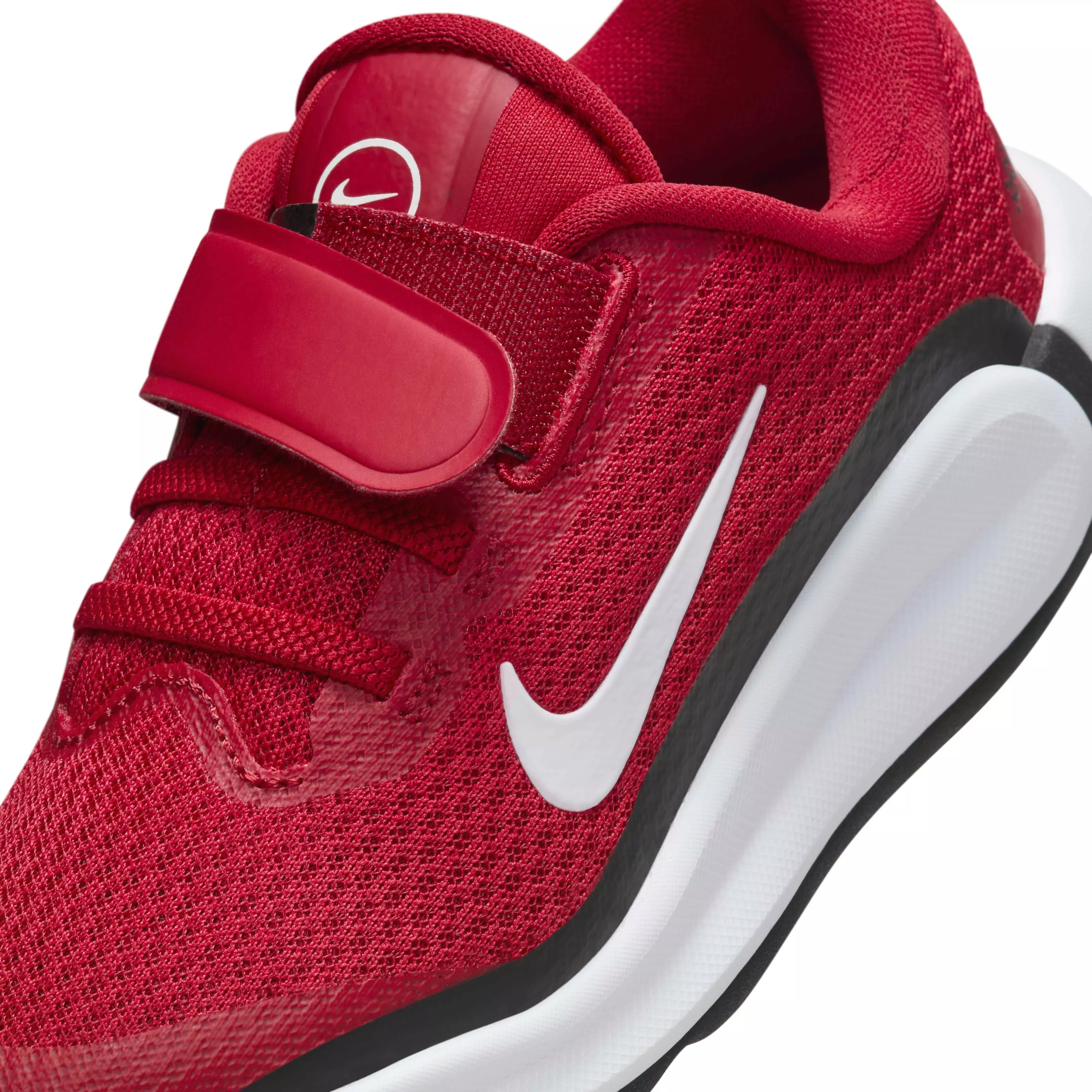 Nike Infinity Flow "Gym Red/Black/White" Preschool Boys' Running Shoe - RED/BLACK/WHITE