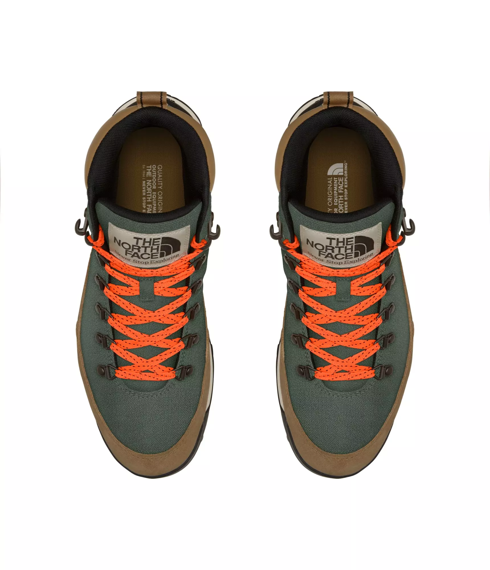 The North Face Back-To-Berkeley IV Textile Waterproof "Thyme/Utility Brown" Men's Boot - THYME/BROWN