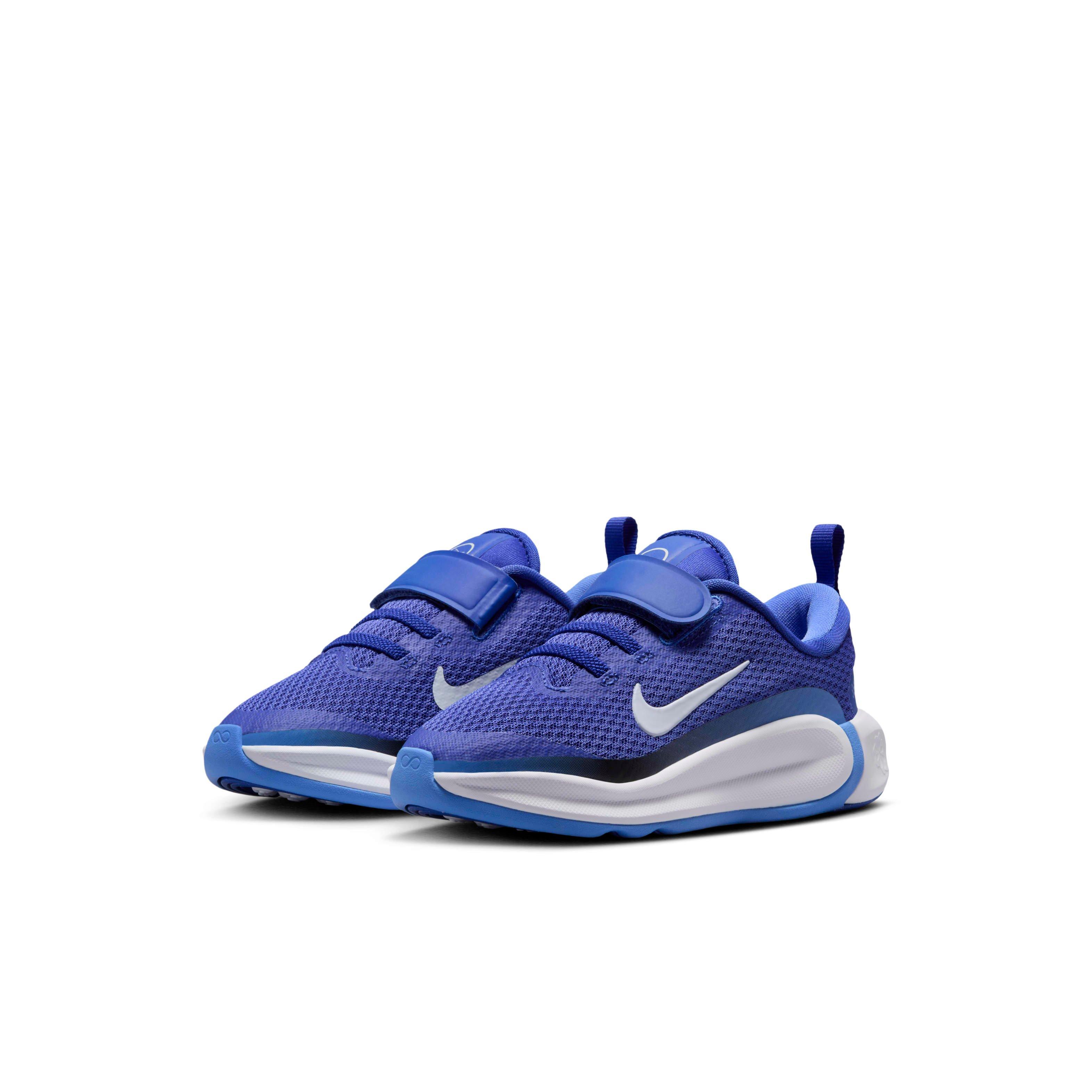 Nike Infinity Flow "Astronomy Blue/Black/Royal Pulse/Football Grey" Preschool Boys' Running Shoe - BLUE/BLACK/ROYAL/GREY Thumbnail View 3