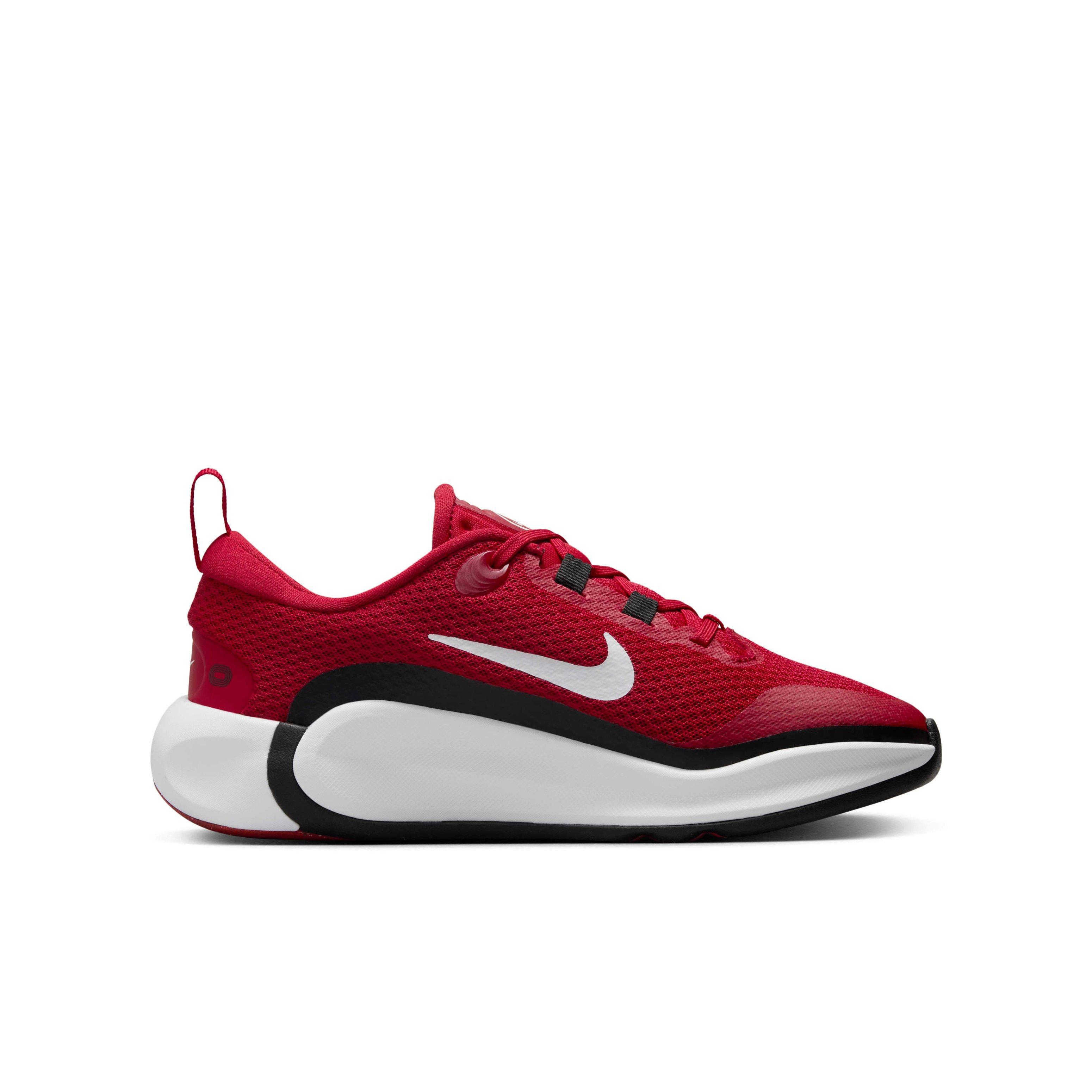 Nike Infinity Flow "Gym Red/Black/White" Grade School Boys' Running Shoe - RED/BLACK/WHITE Thumbnail View 1