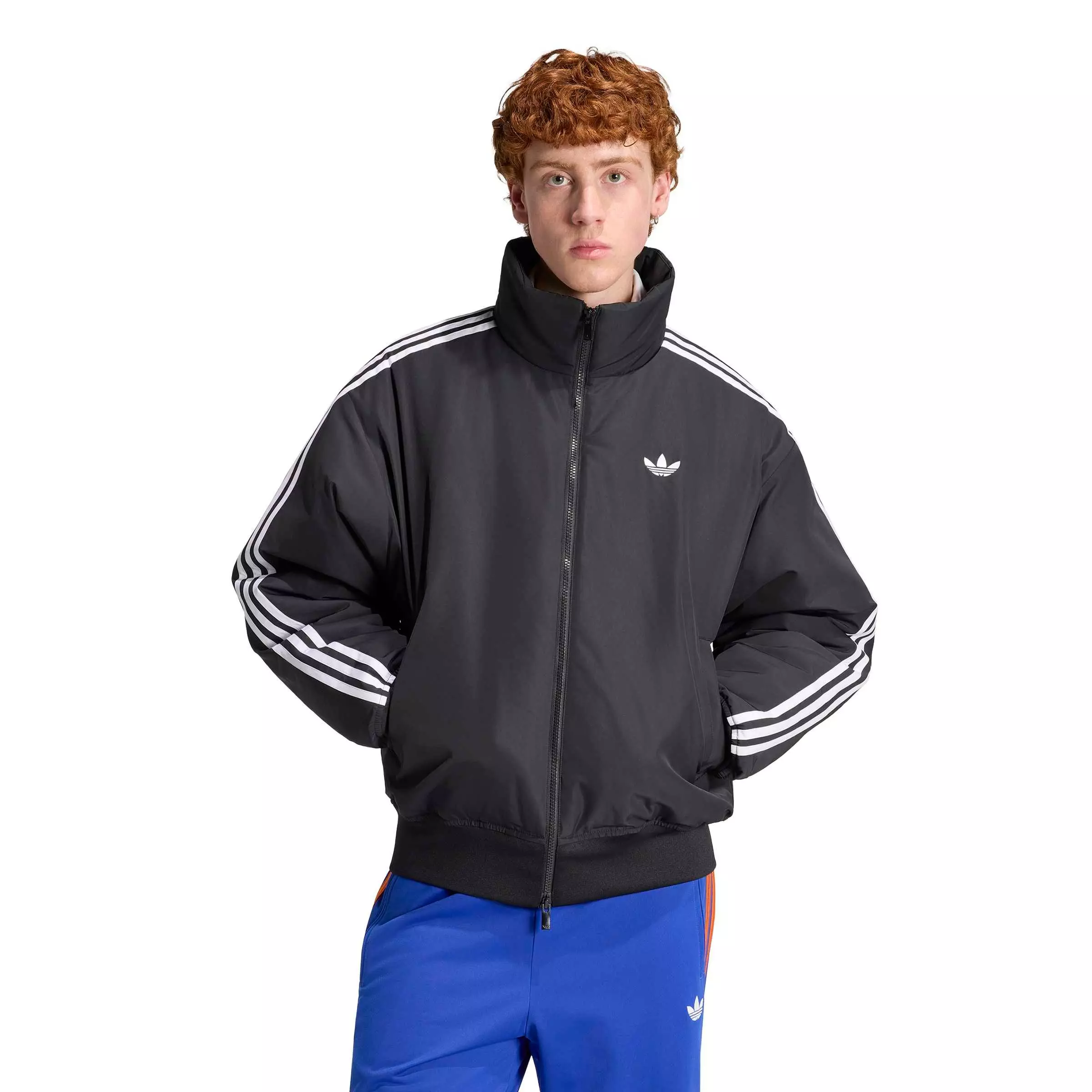 adidas Originals Men's Firebird Outwear Jacket - Black - BLACK