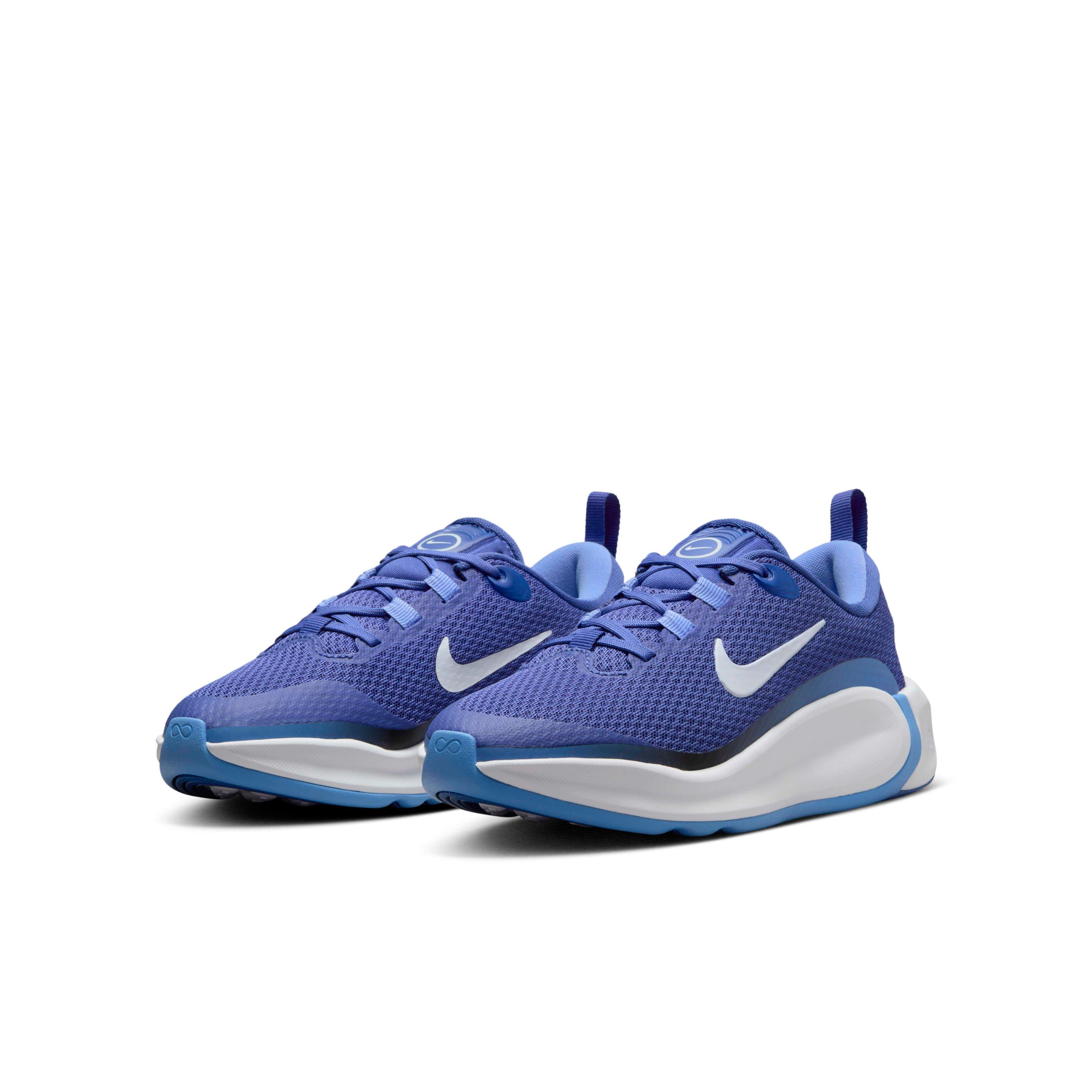 Nike Infinity Flow "Astronomy Blue/Black/Royal Pulse/Football Grey" Grade School Boys' Running Shoe - BLUE/BLACK/ROYAL/GREY Thumbnail View 3