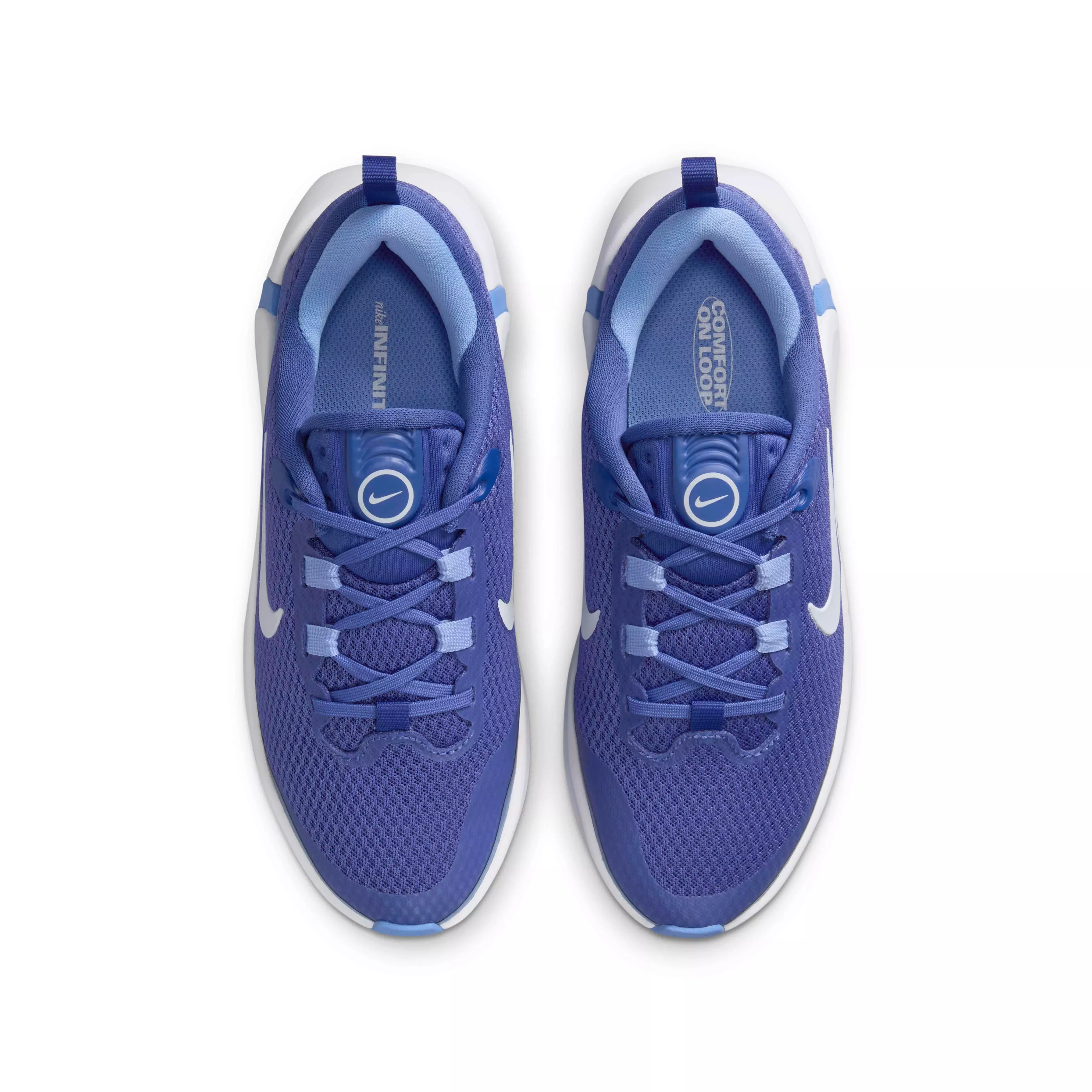 Nike Infinity Flow "Astronomy Blue/Black/Royal Pulse/Football Grey" Grade School Boys' Running Shoe - BLUE/BLACK/ROYAL/GREY