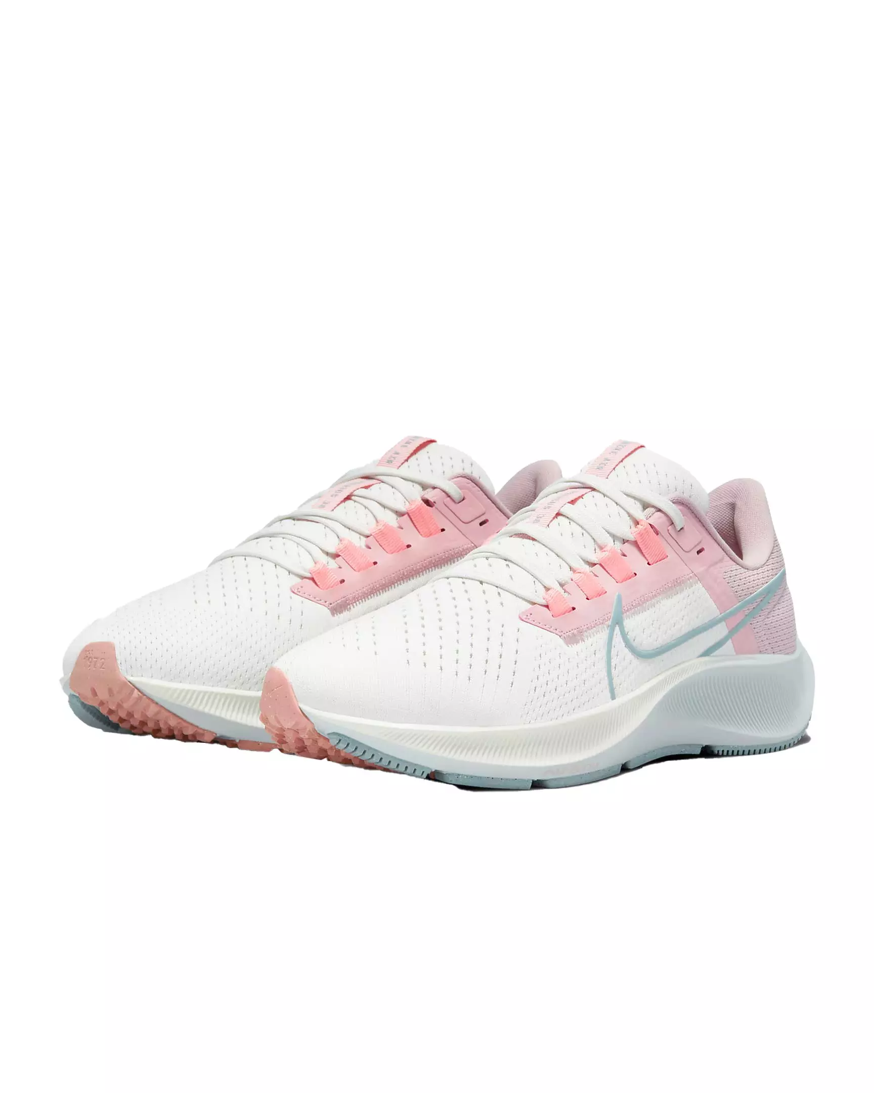 Nike Pegasus 38 "Sail/Pink Glaze/Crimson Bliss" Women's Running Shoe - WHITE