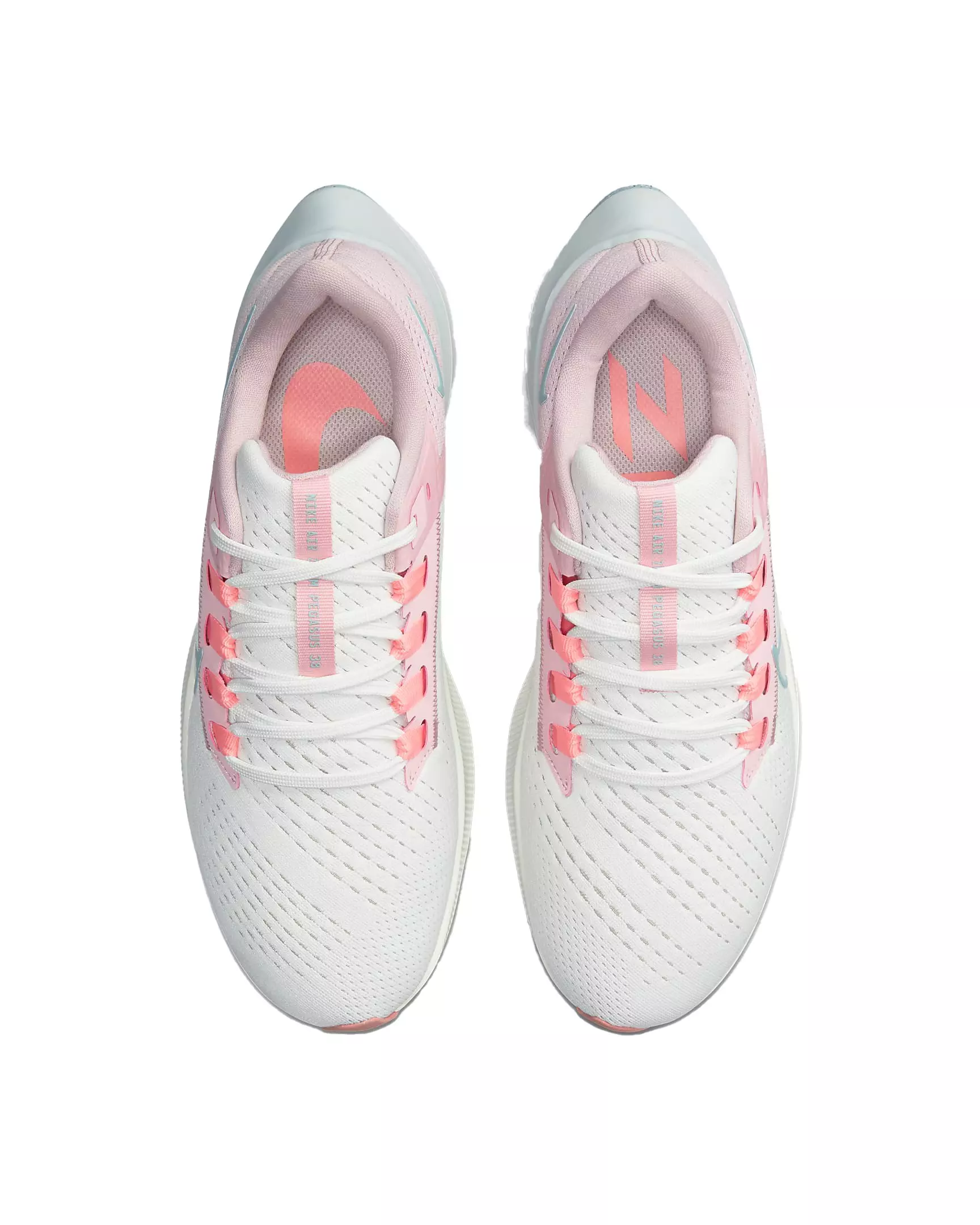 Nike Pegasus 38 "Sail/Pink Glaze/Crimson Bliss" Women's Running Shoe - WHITE