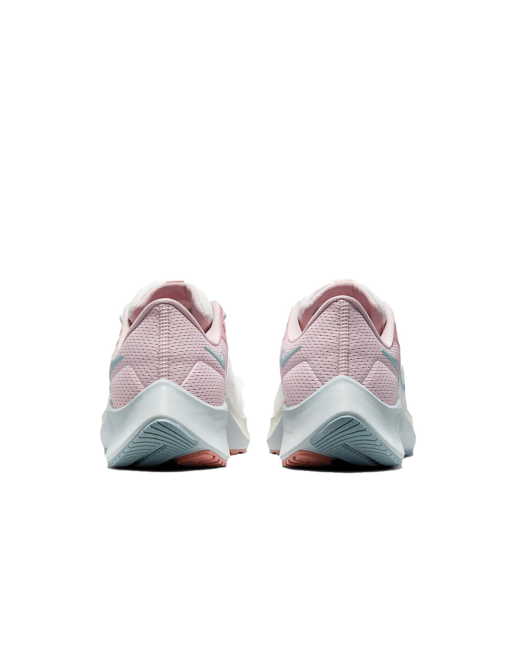 Nike Pegasus 38 "Sail/Pink Glaze/Crimson Bliss" Women's Running Shoe - WHITE Thumbnail View 5