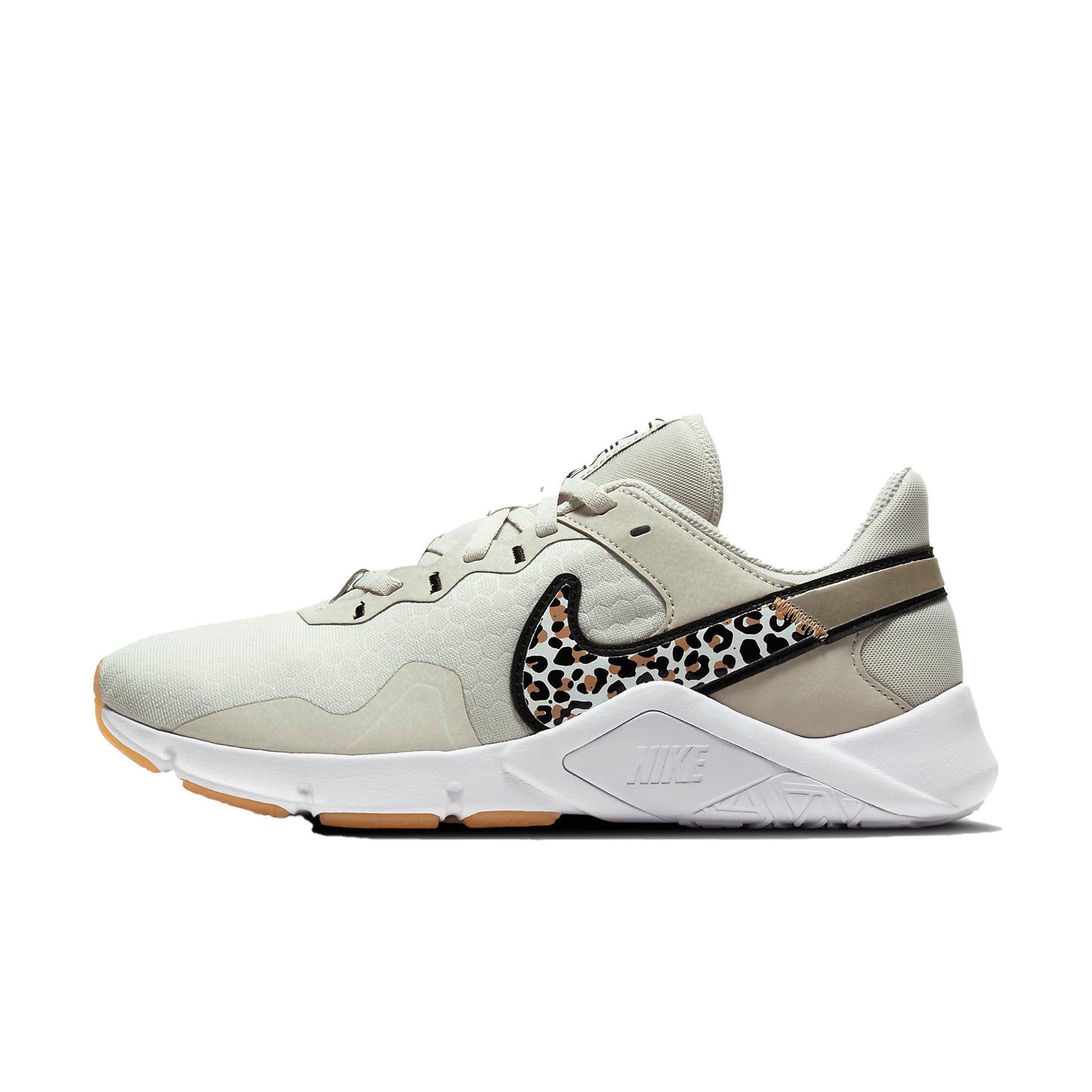 Nike Legend Essential 2 Premium "Leopard Print" Women's Training Shoe - GREY Thumbnail View 2