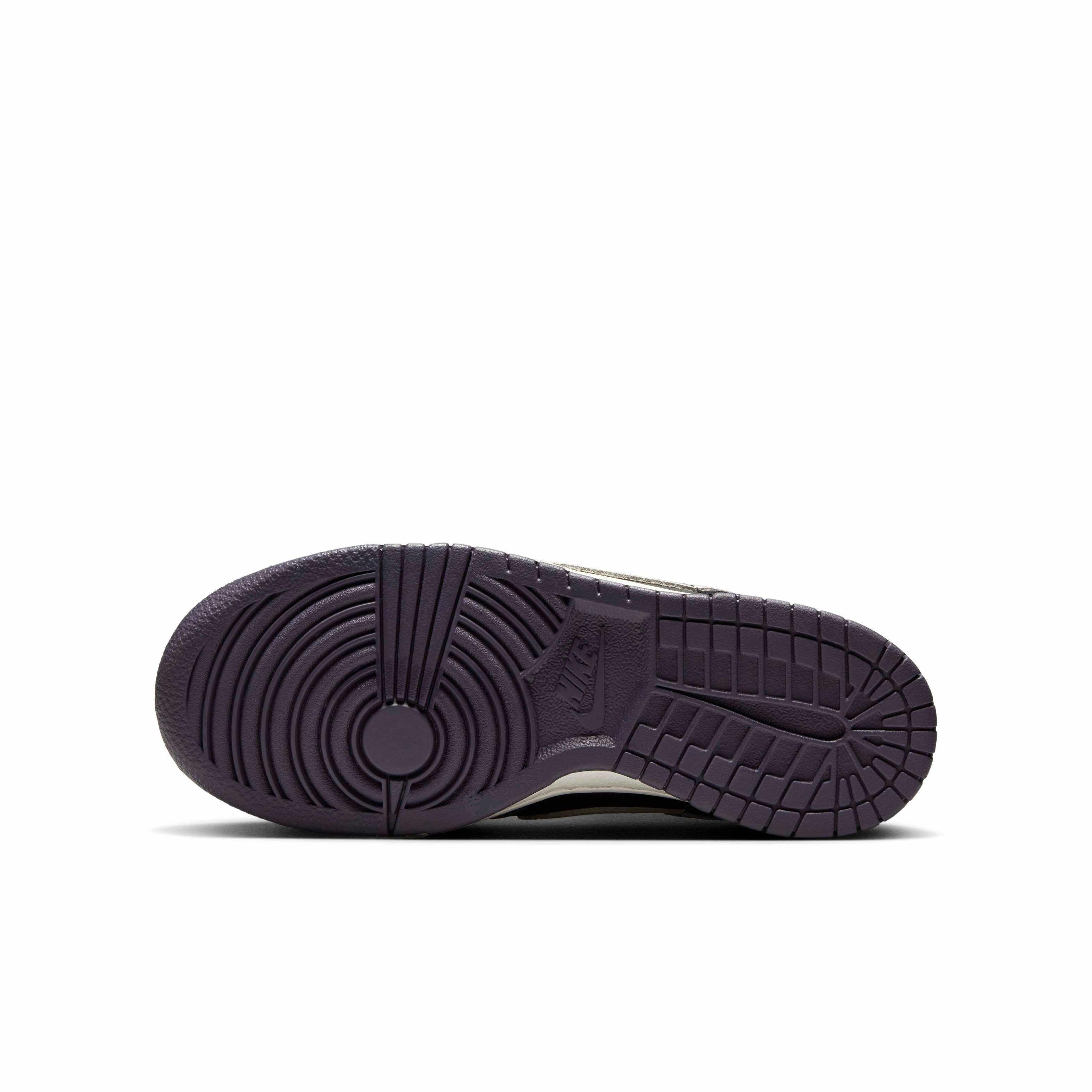 Nike Dunk Low Grade School Boys' "Black/Dark Raisin/Sail/Pale Ivory" Shoe