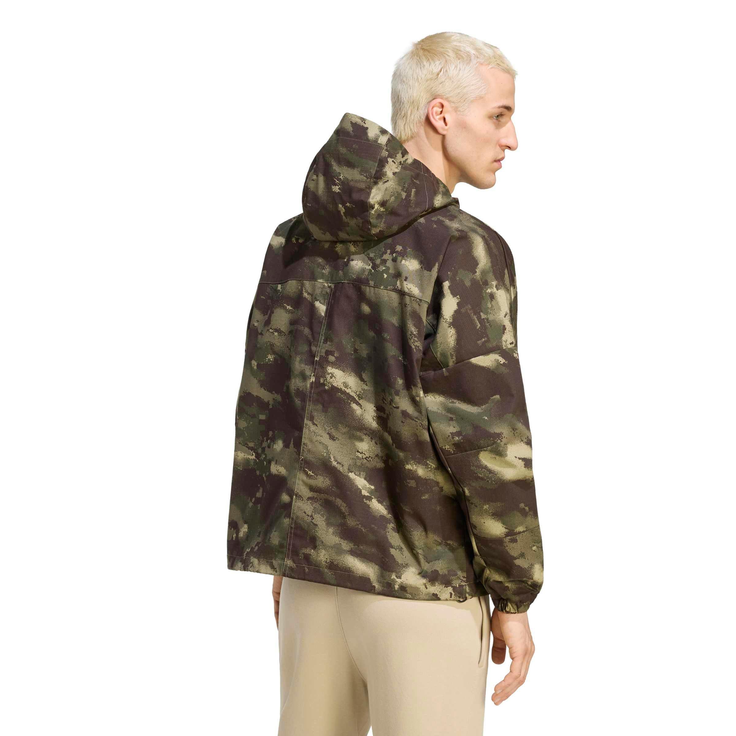 adidas Originals Men's Camo Jacket - Camo Olive - CAMO OLIVE Thumbnail View 2