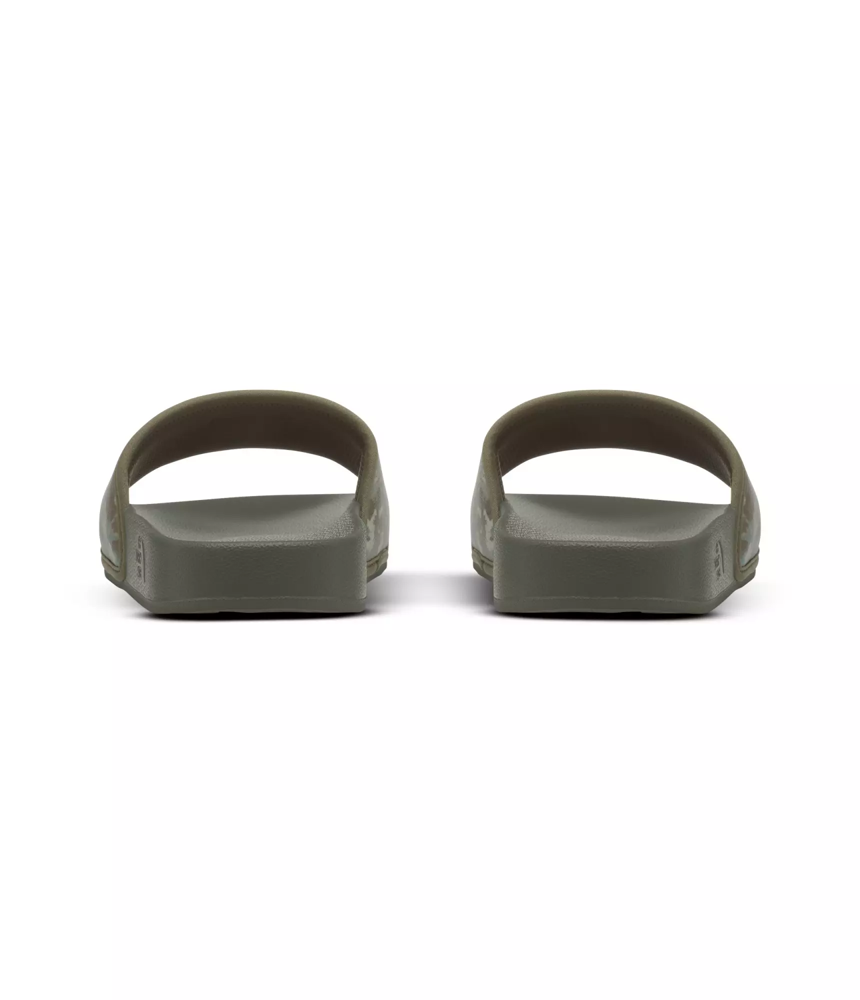 The North Face Base Camp III "Military Olive Stippled Camo Print/TNF Black" Men's Slide - CAMO/BLACK