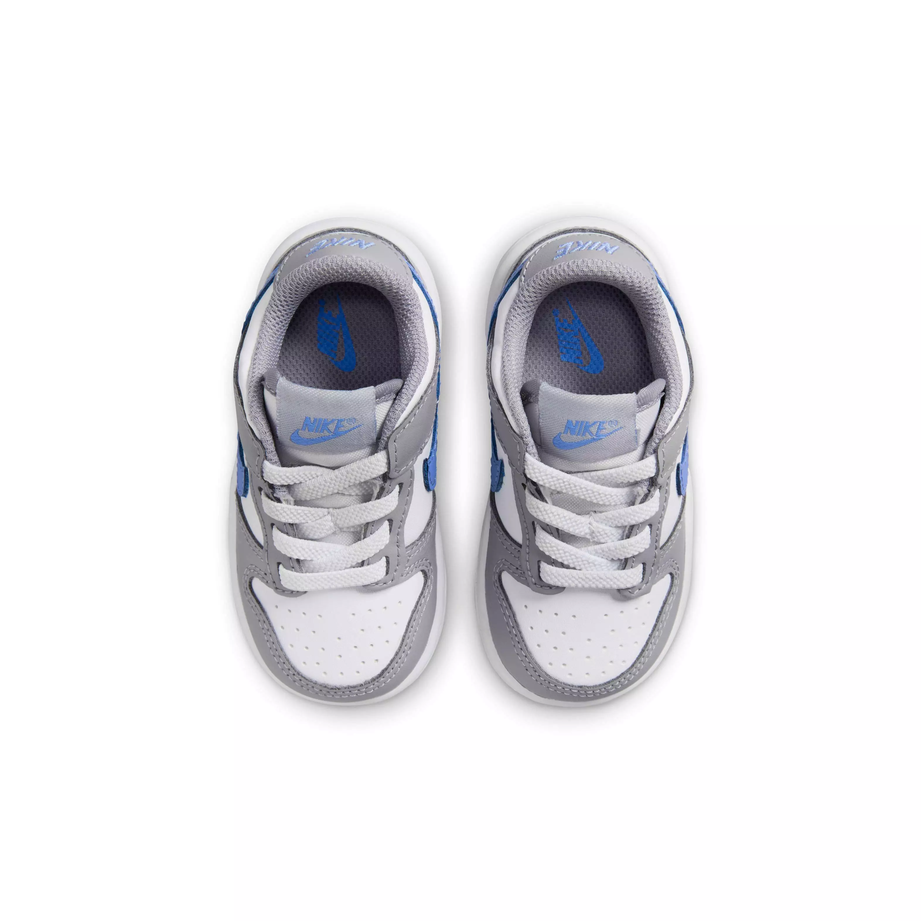 Nike Dunk Low "White/Cement Grey/Royal Pulse" Infant Boys' Shoe - WHITE/GREY/ROYAL