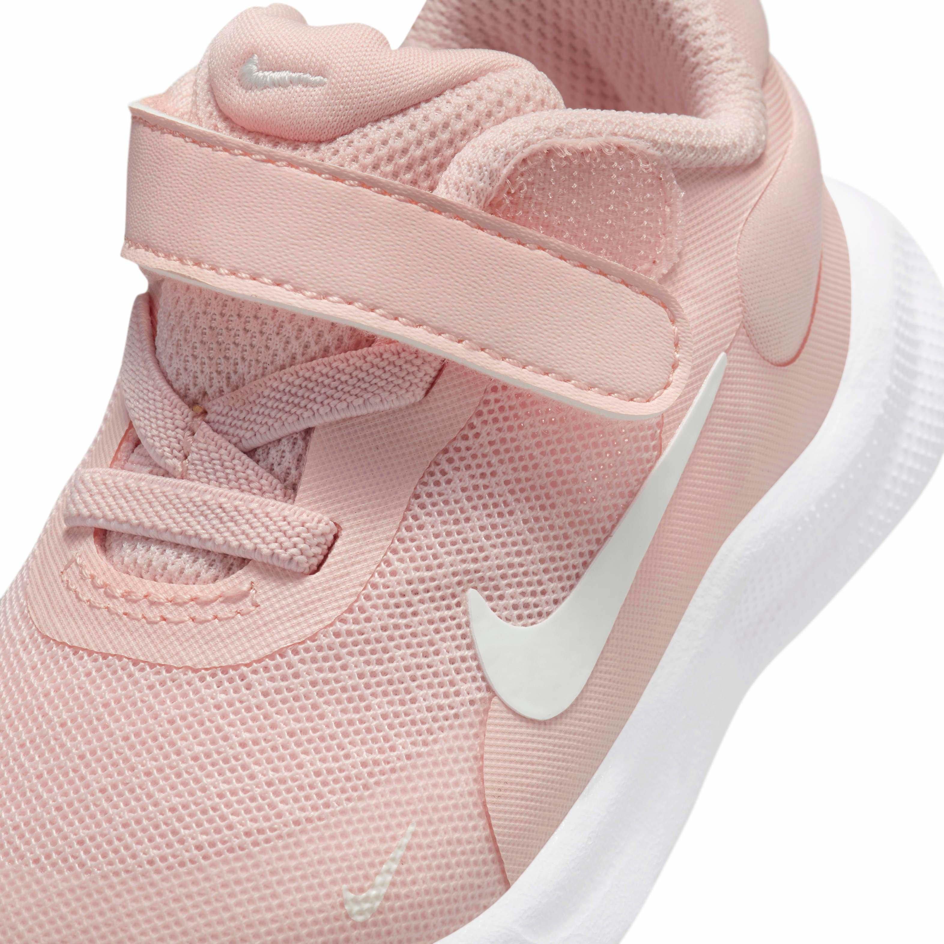 Nike Revolution 7 "Echo Pink/White/Black/Summit White" Infant Girls' Running Shoe - PINK/WHITE/BLACK/WHITE Thumbnail View 7