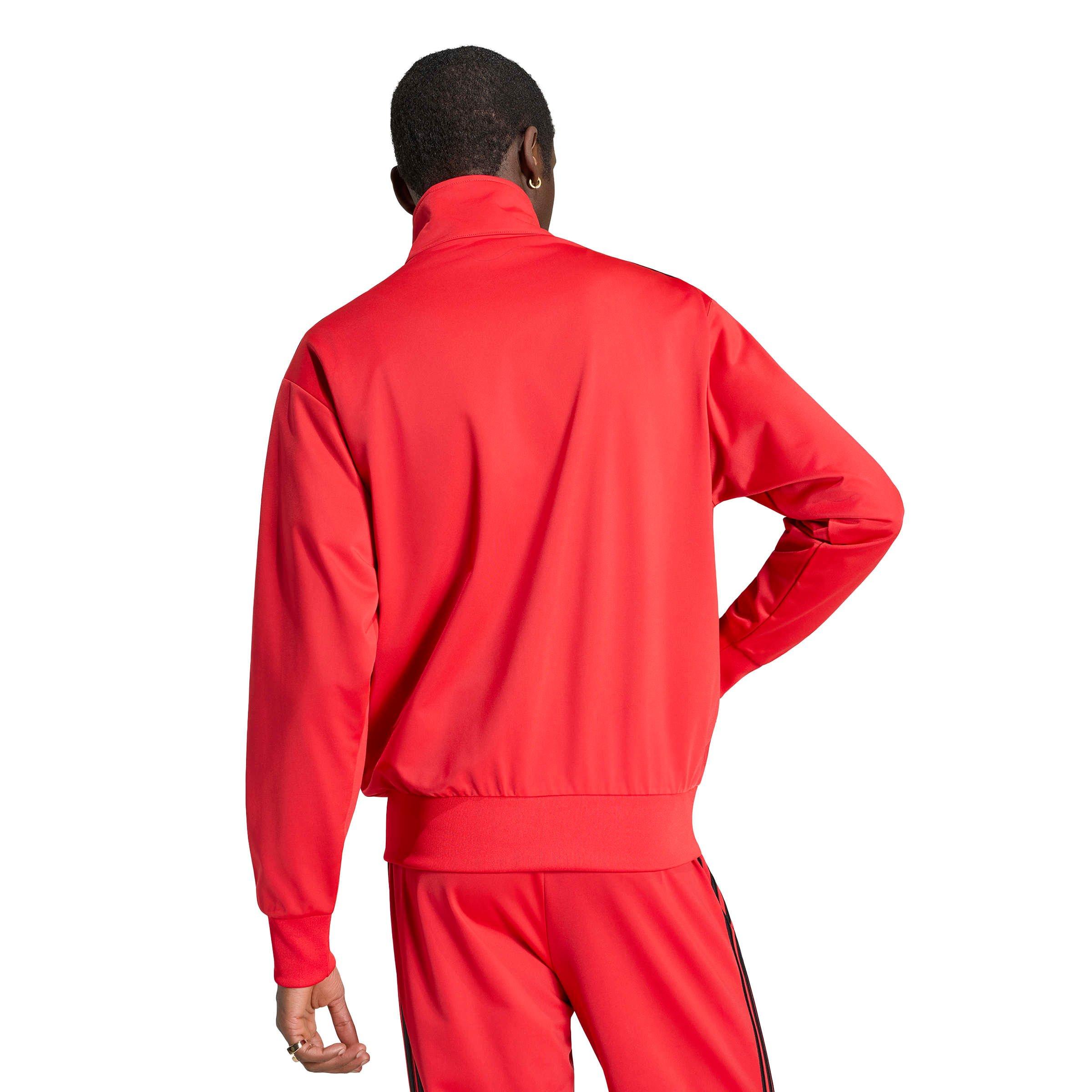 adidas Originals Men's Firebird Track Top - Red/Black - RED/BLACK Thumbnail View 2