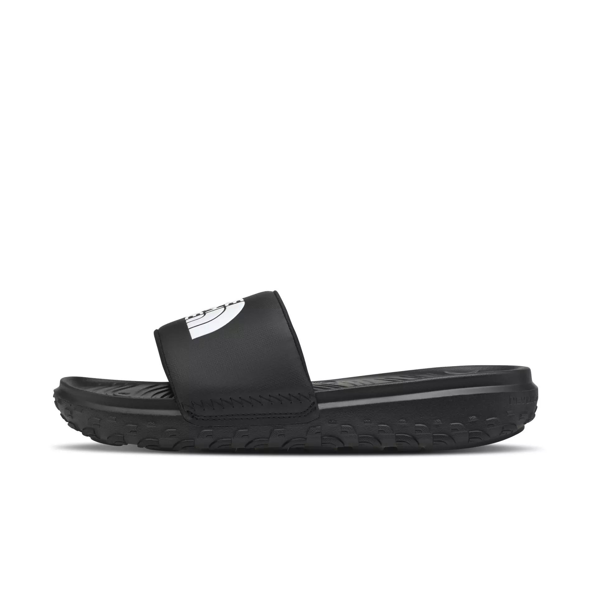 The North Face Never Stop Cush "TNF Black/TNF Black" Men's Slide - BLACK/BLACK