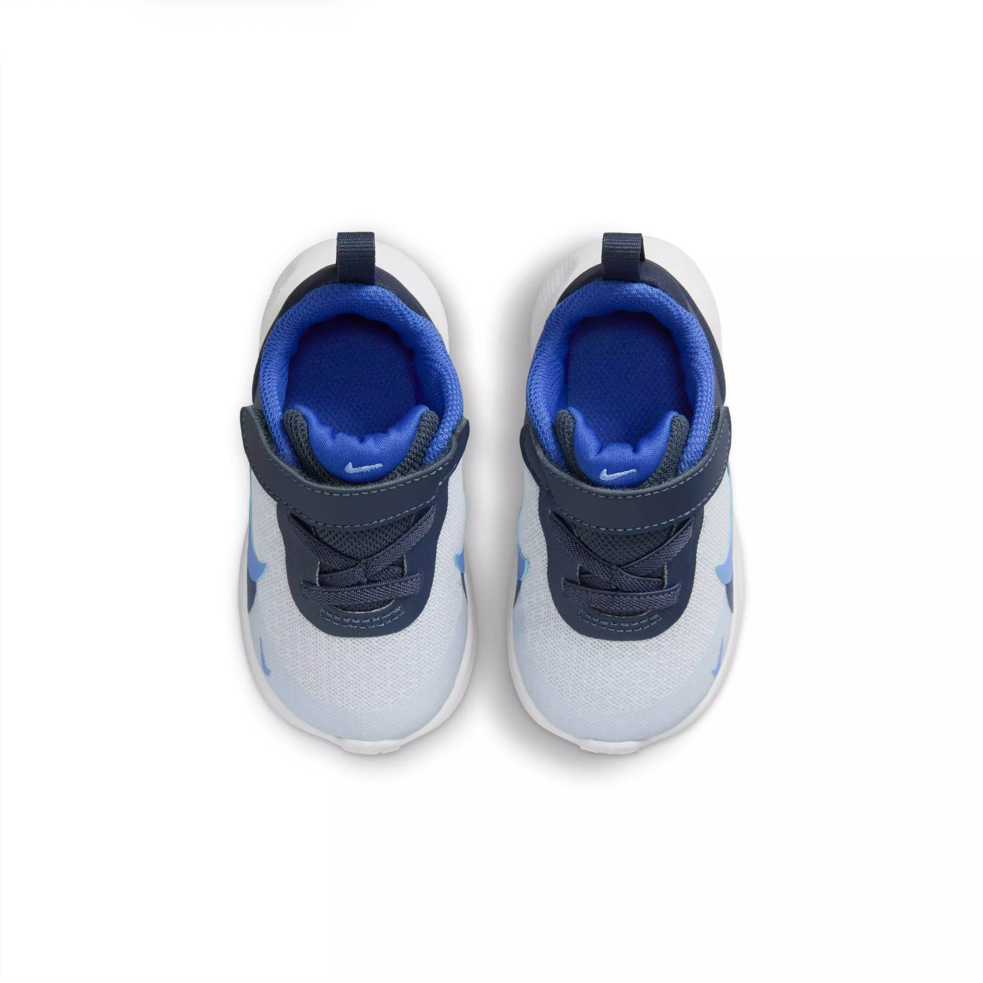 Nike Revolution 7 "Football Grey/Thunder Blue/Astronomy Blue/Royal Pulse" Infant Boys' Running Shoe - GREY/BLUE/BLUE/ROYAL