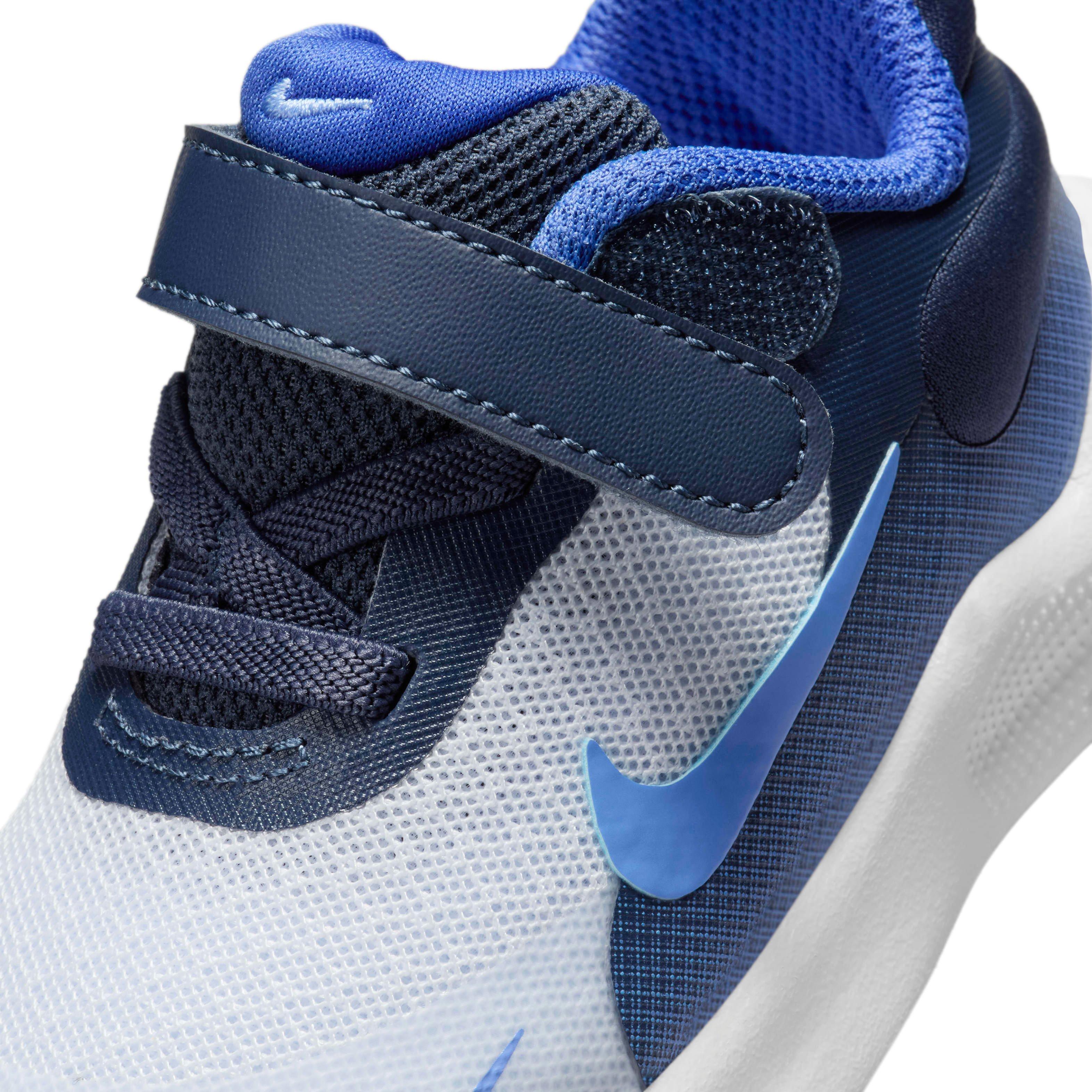 Nike Revolution 7 "Football Grey/Thunder Blue/Astronomy Blue/Royal Pulse" Infant Boys' Running Shoe - GREY/BLUE/BLUE/ROYAL Thumbnail View 7
