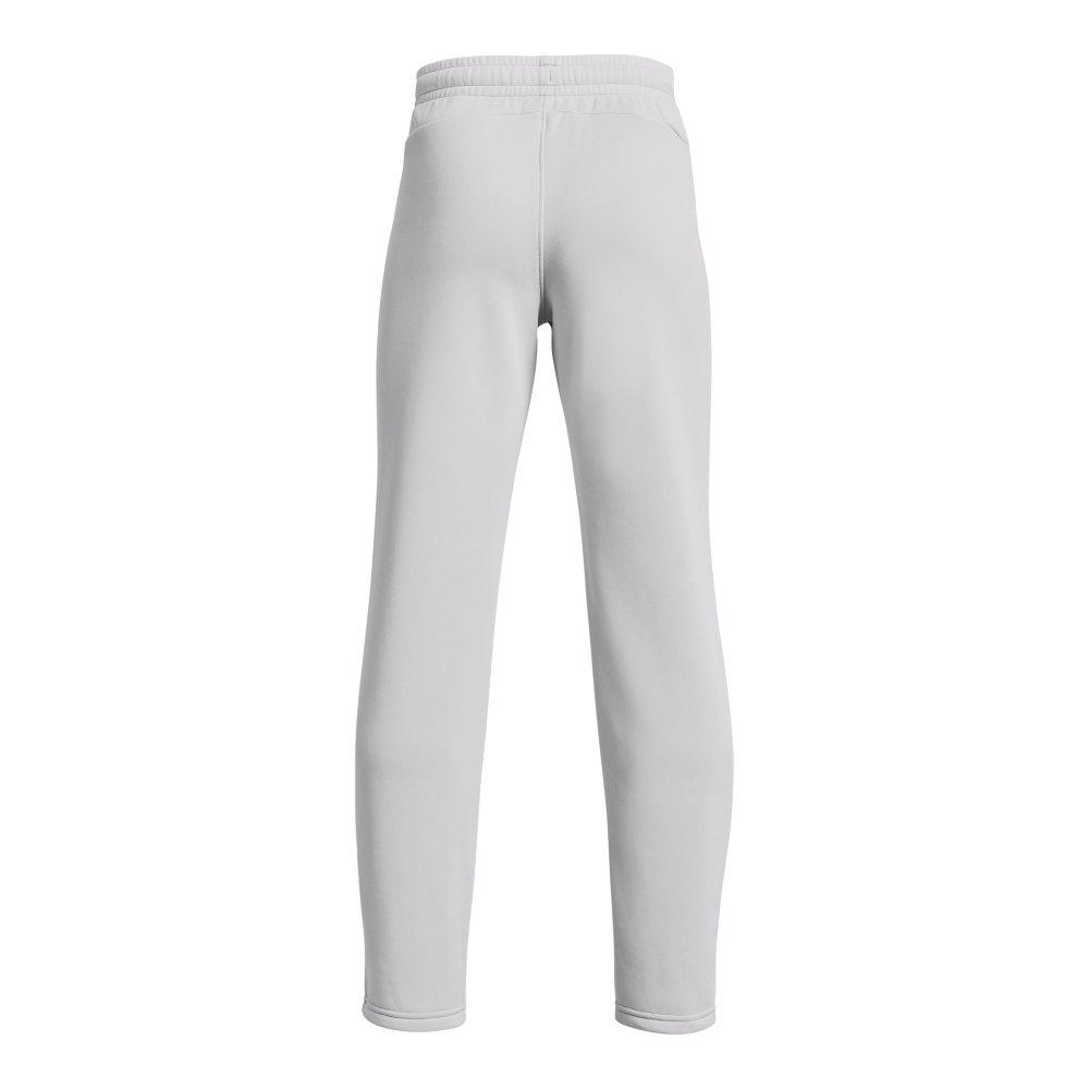 Under Armour Boys' Fleece Pants - DK GREY Thumbnail View 2