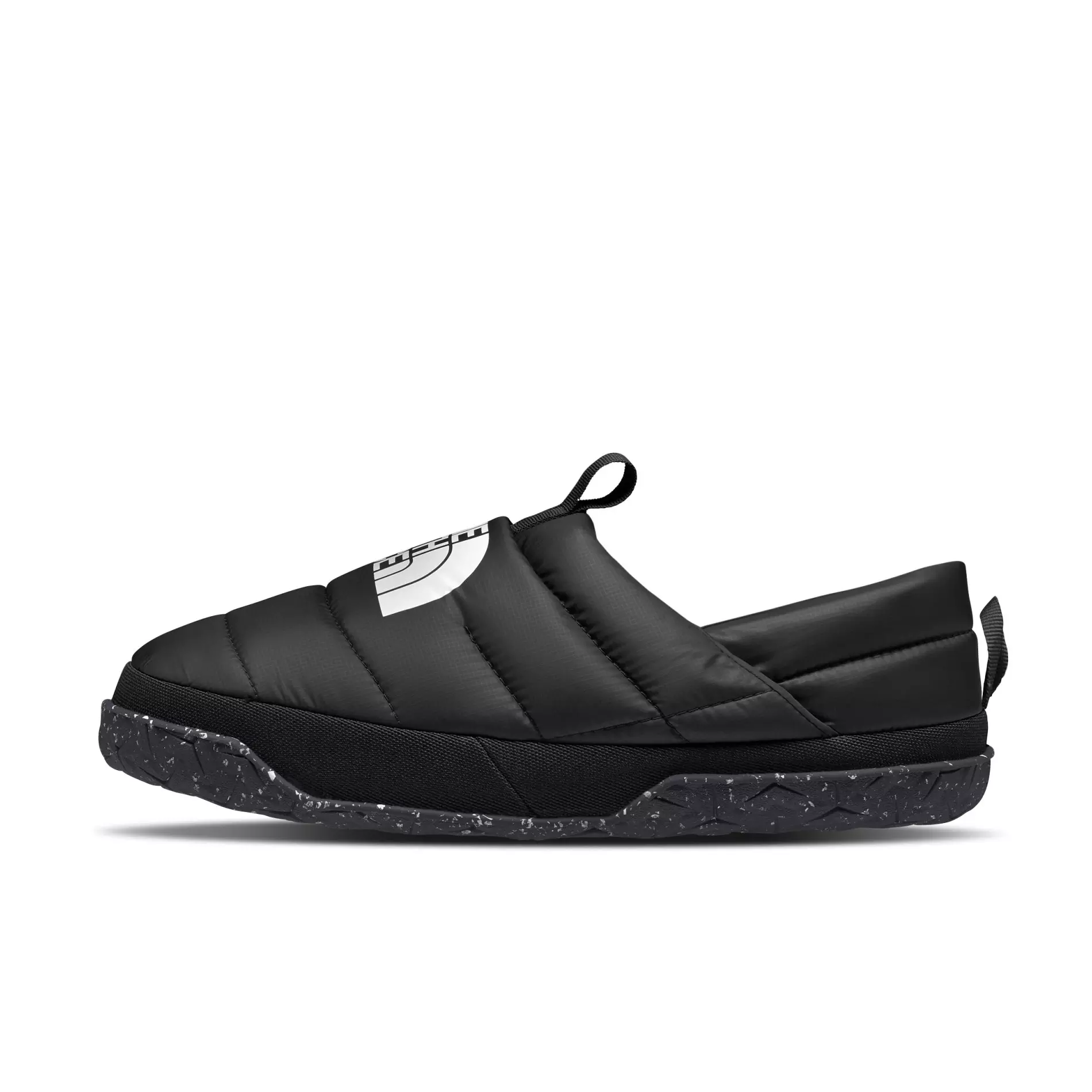 The North Face Nuptse Mule "TNF Black/TNF White" Men's Shoe - BLACK/WHITE
