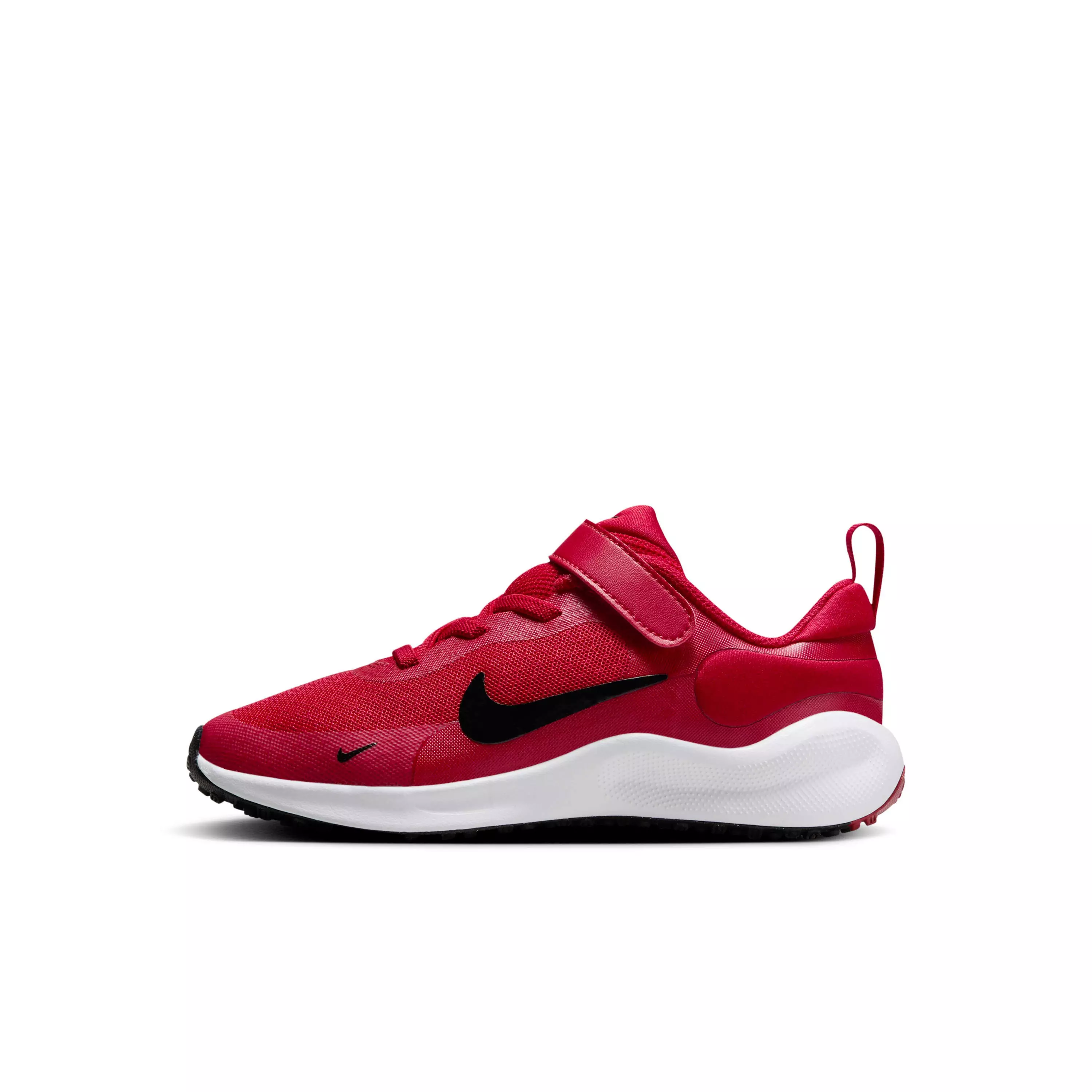 Nike Revolution 7 "Gym Red/White/Black" Preschool Boys' Running Shoe - RED/WHITE/BLACK