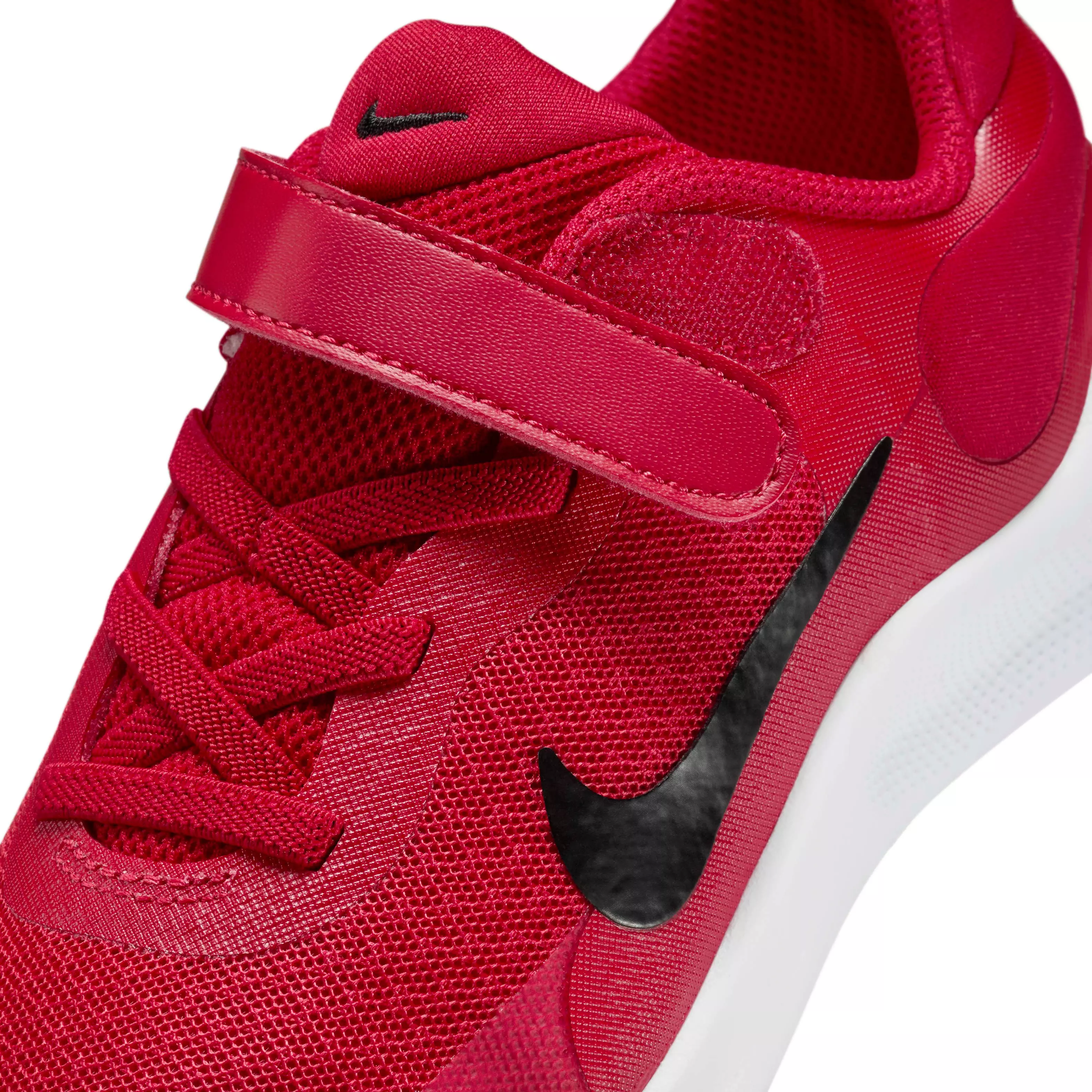 Nike Revolution 7 "Gym Red/White/Black" Preschool Boys' Running Shoe - RED/WHITE/BLACK