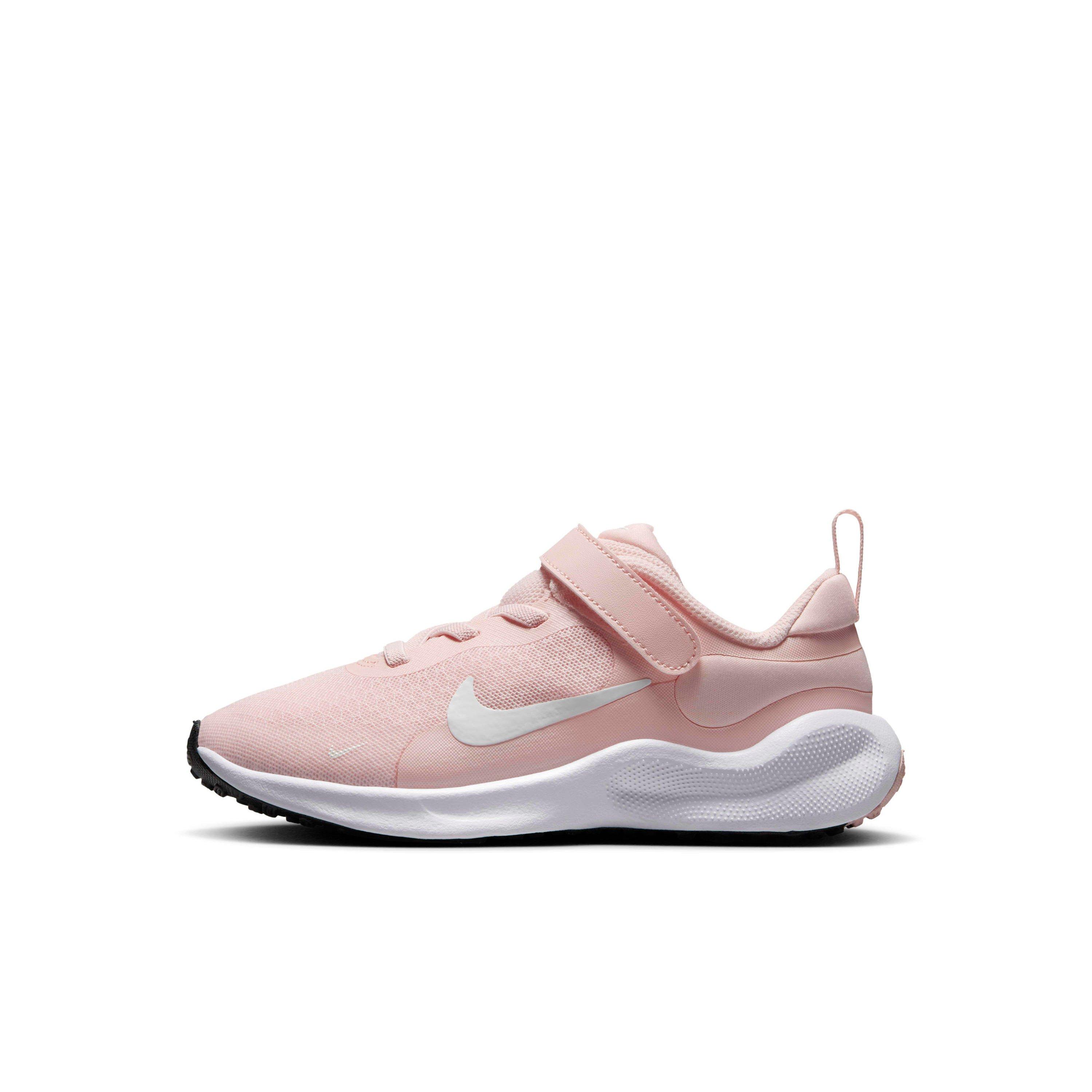 Nike Revolution 7 Preschool Girls' "Echo Pink/White/Black/Summit White" Running Shoe
