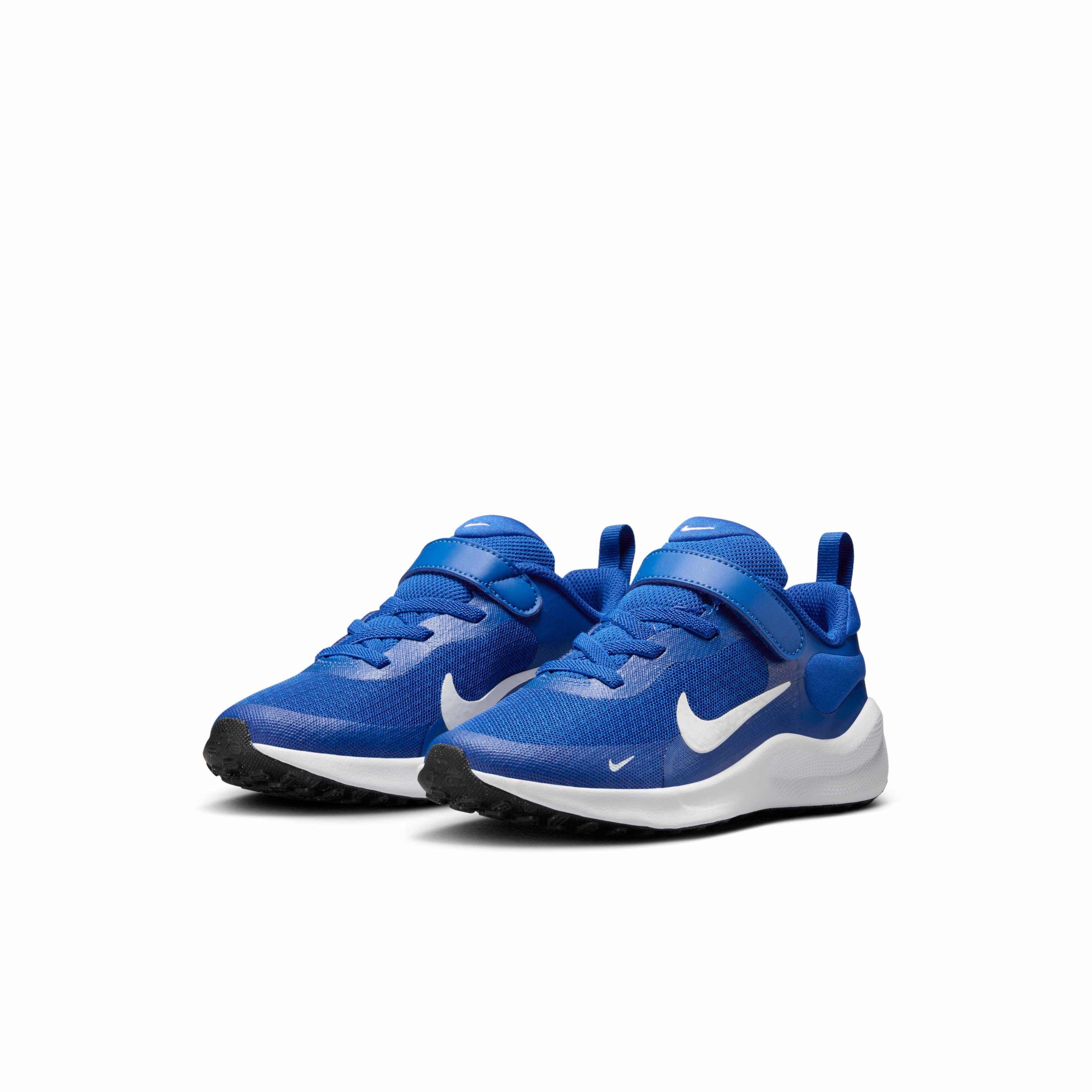 Nike Revolution 7 Preschool Boys' "Game Royal/Black/White" Running Shoe