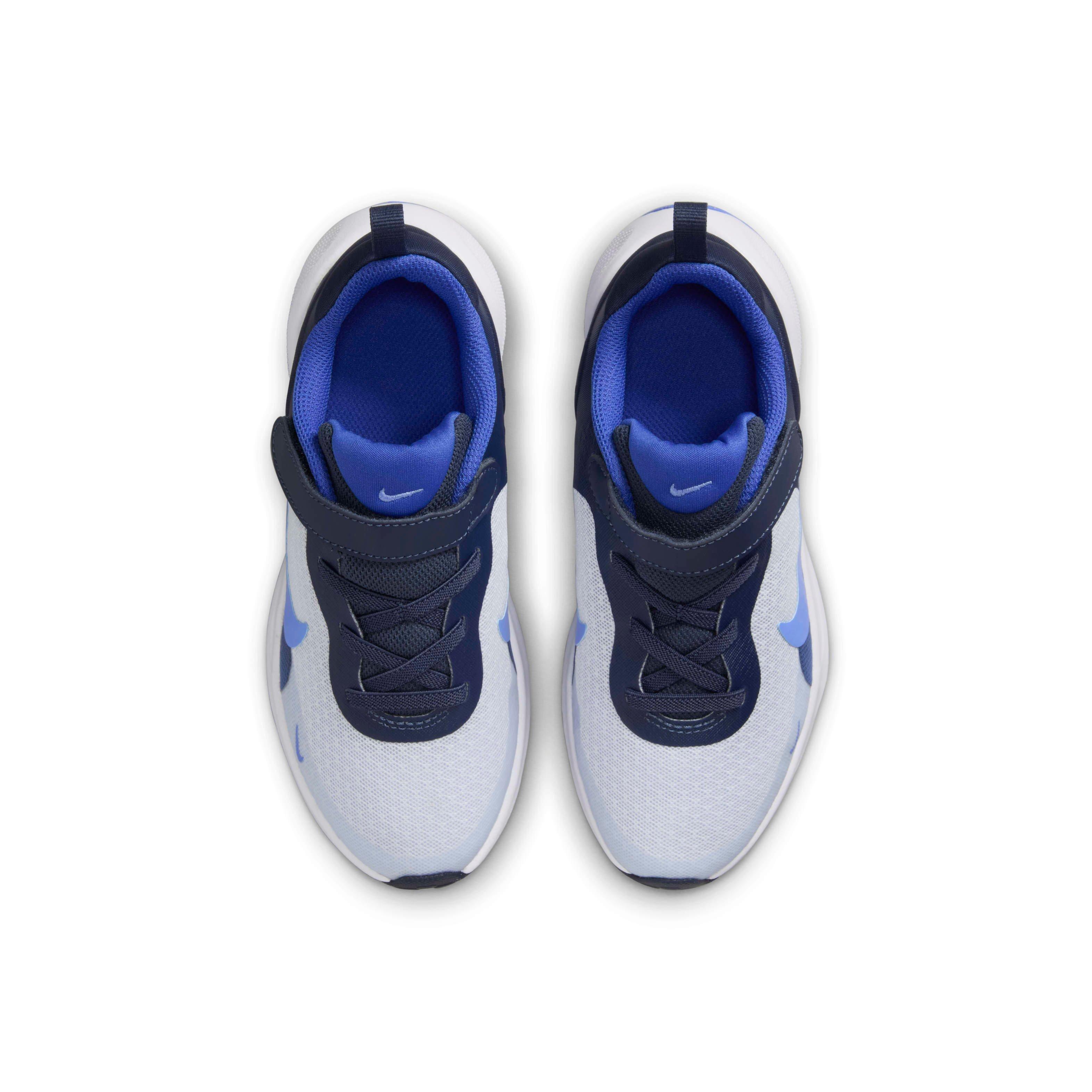 Nike Revolution 7 Preschool Boys' "Grey/Thunder Blue/Astronomy Blue/Royal Pulse" Running Shoe