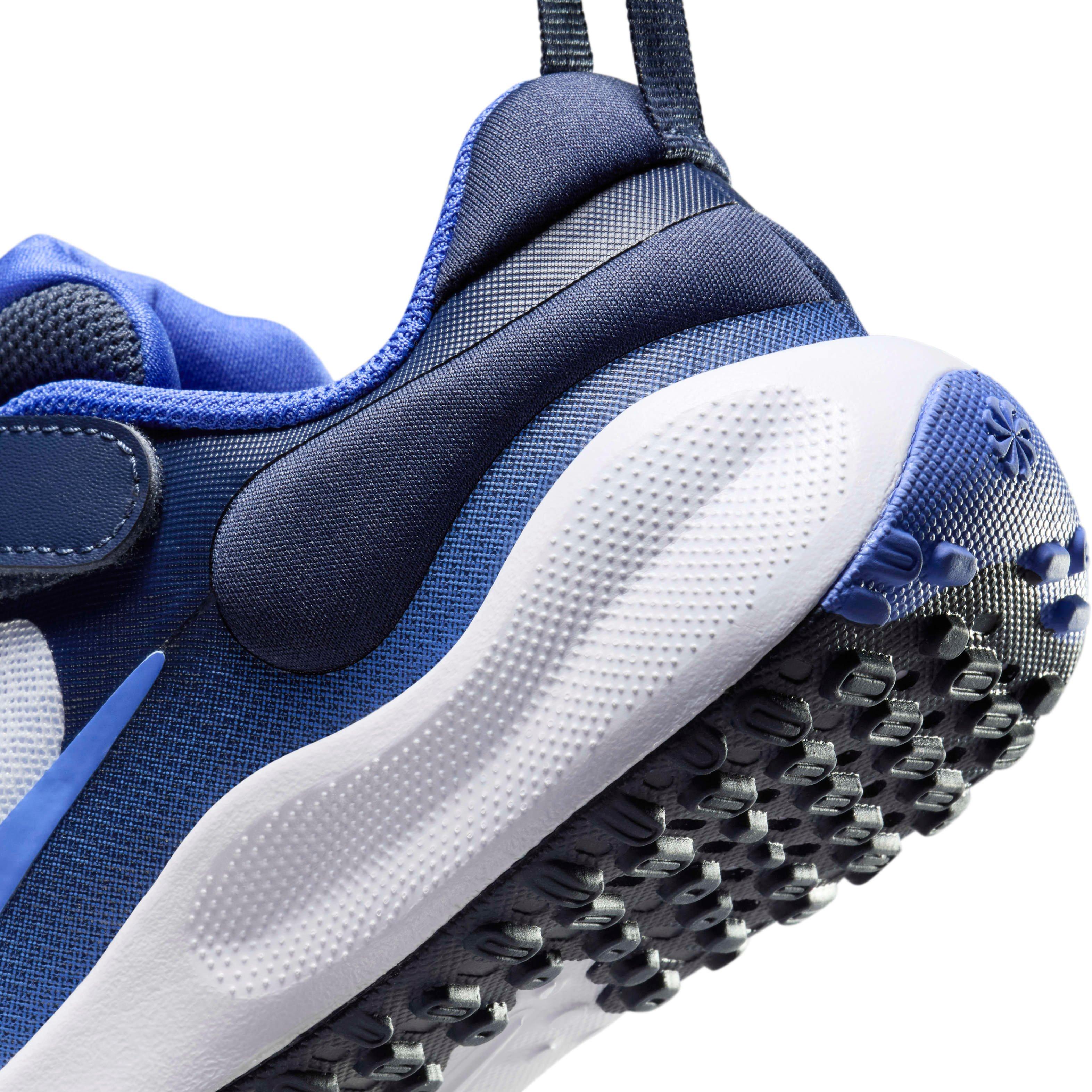 Nike Revolution 7 Preschool Boys' "Grey/Thunder Blue/Astronomy Blue/Royal Pulse" Running Shoe