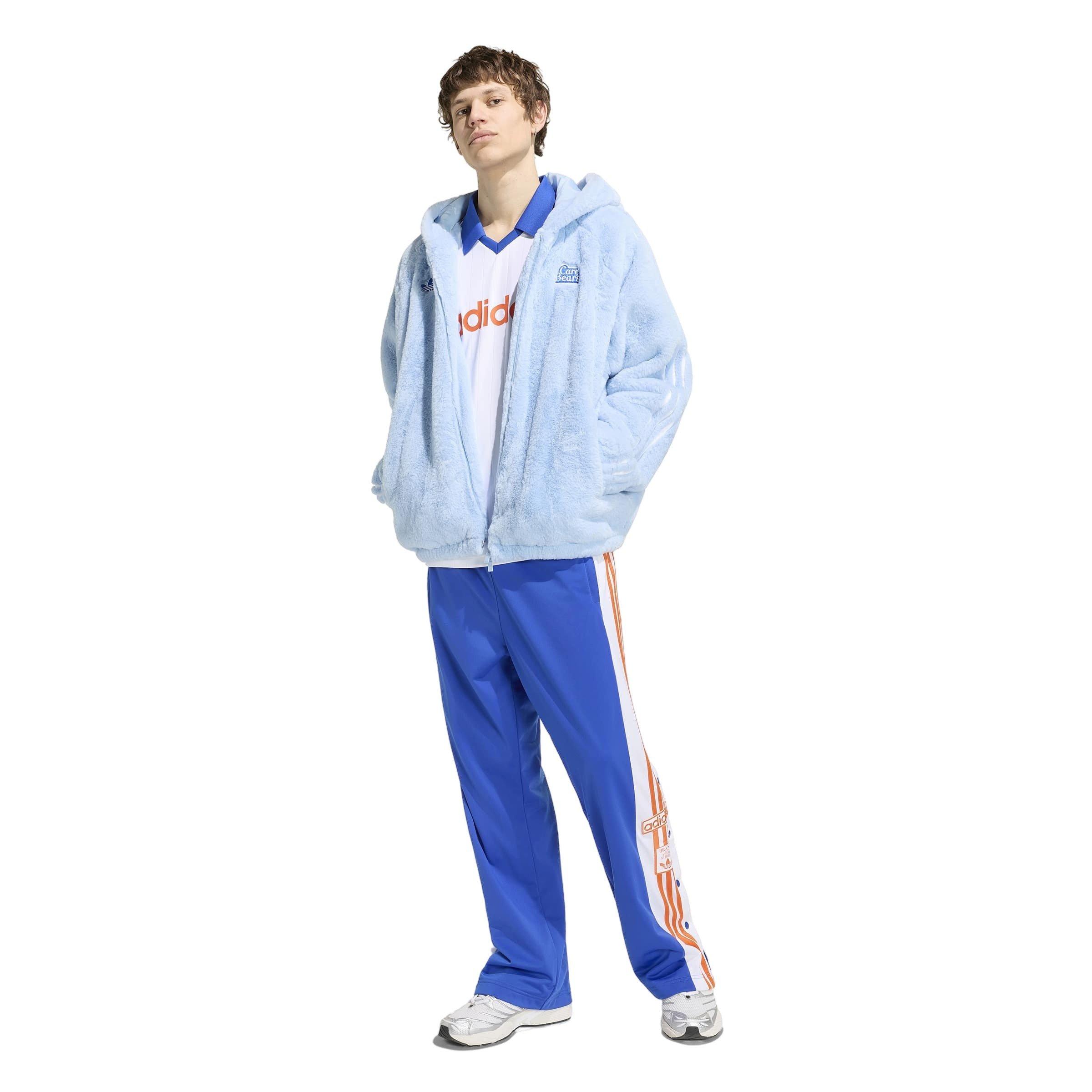 adidas Originals Men's x Care Bears Fur Jacket - Sky Blue - SKY BLUE Thumbnail View 5