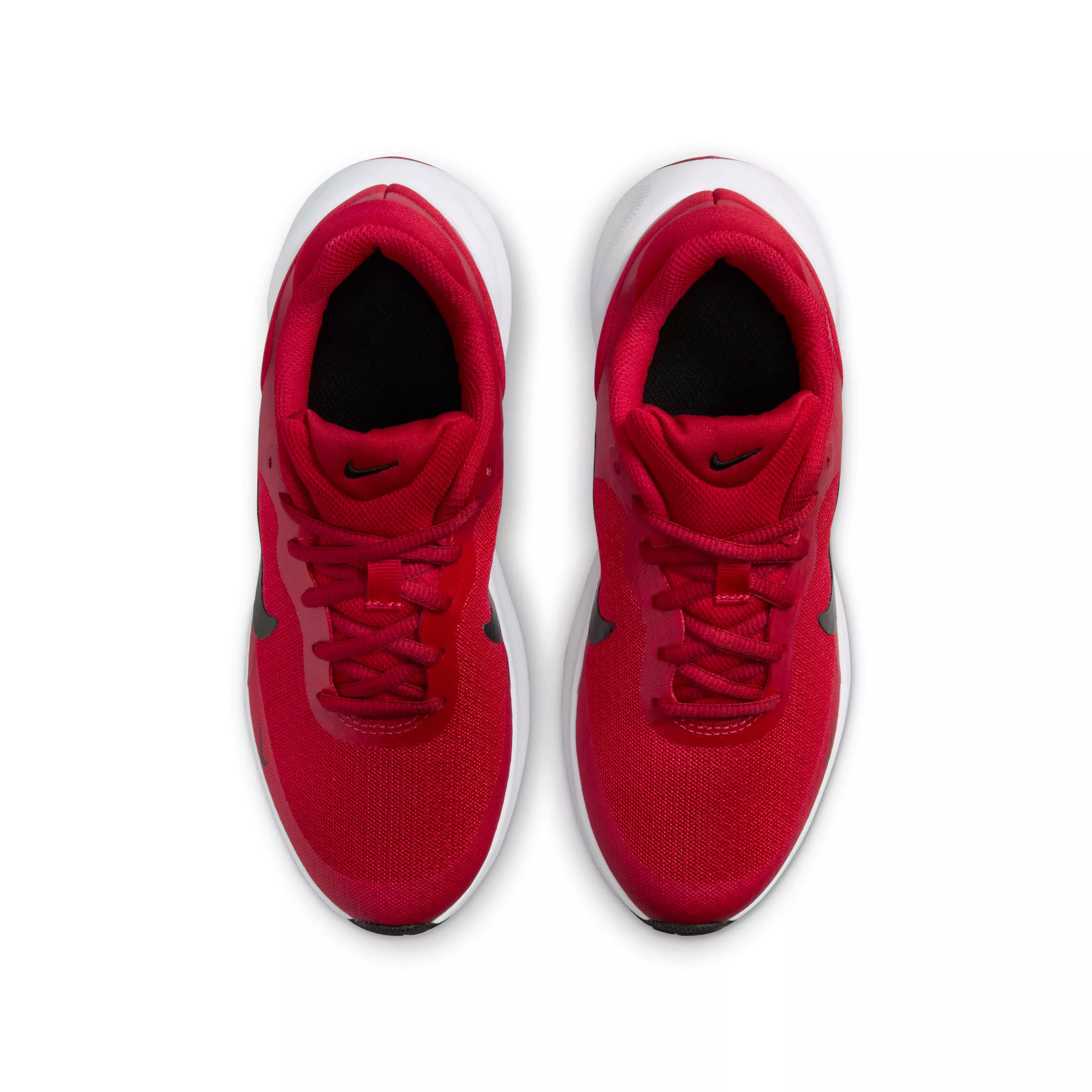 Nike Revolution 7 "Gym Red/White/Black" Grade School Boys' Running Shoe - RED/WHITE/BLACK