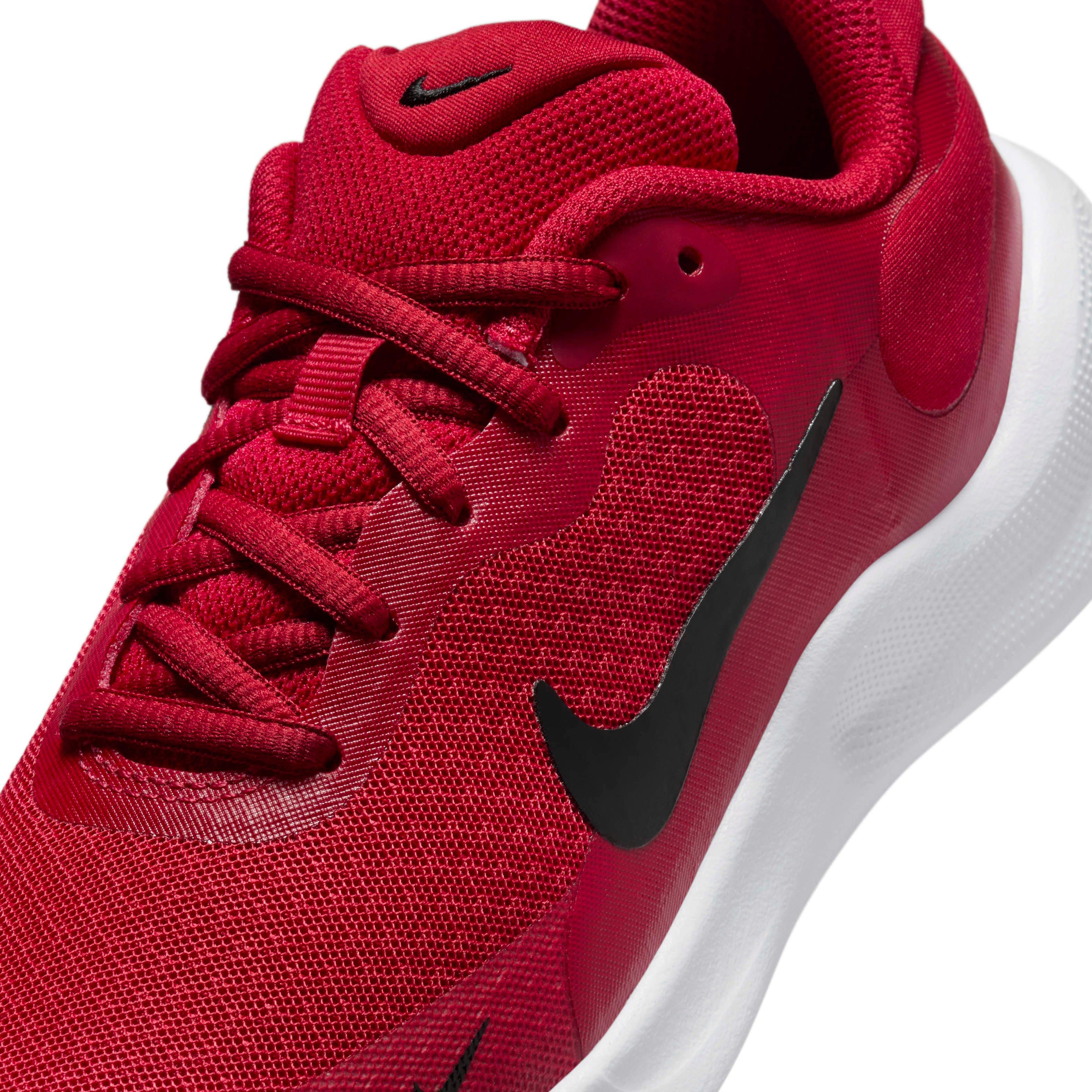 Nike Revolution 7 "Gym Red/White/Black" Grade School Boys' Running Shoe - RED/WHITE/BLACK Thumbnail View 7