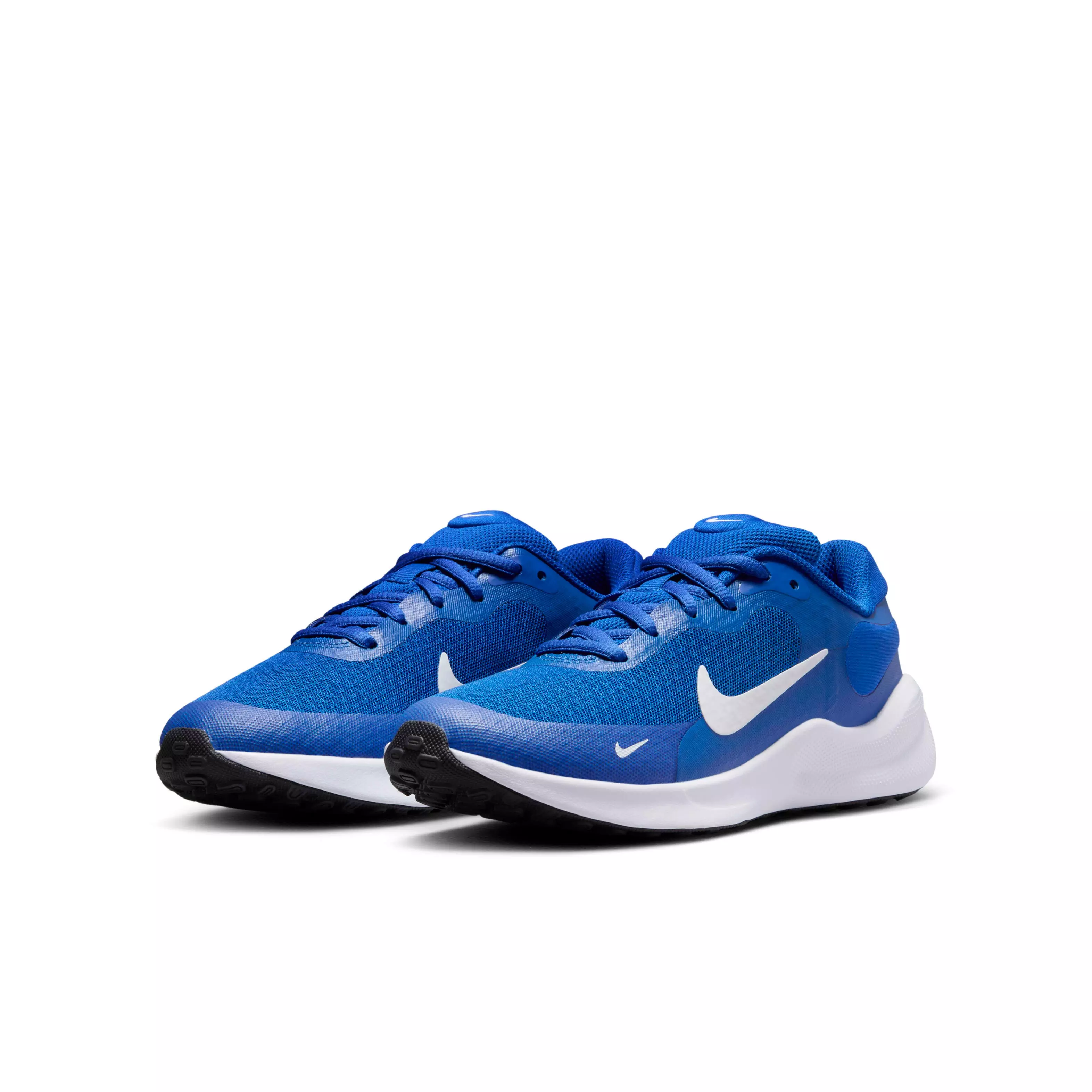 Nike Revolution 7 "Game Royal/Black/White" Grade School Boys' Running Shoe - ROYAL/BLACK/WHITE