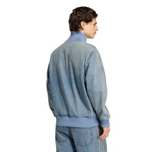 adidas Originals Men's Firebird Adicolor Denim Track Jacket - Lt Blue