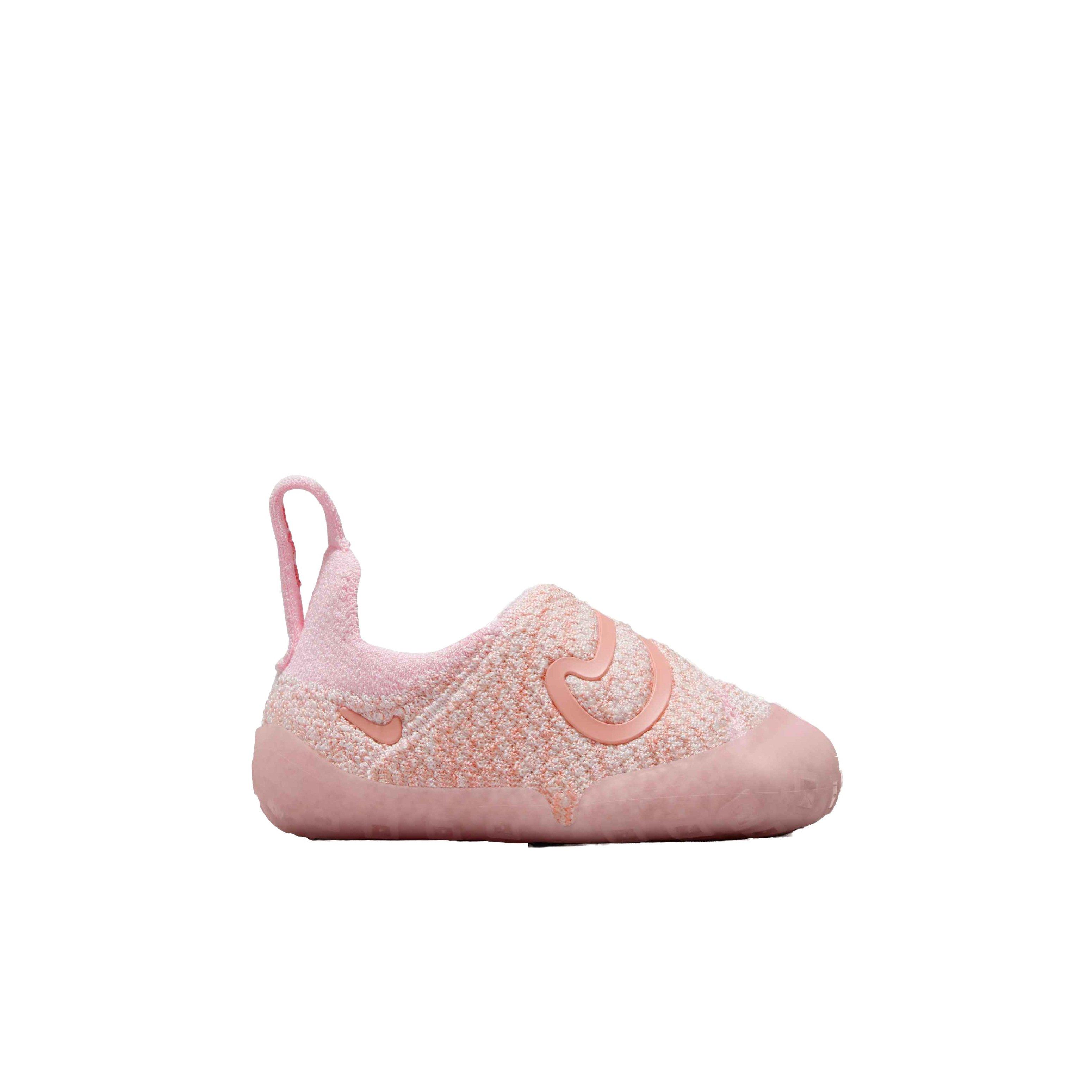 Nike Swoosh 1 "Pink Foam/Red Stardust/Purple Agate" Infant Girls' Shoe - PINK/RED/PURPLE Thumbnail View 1
