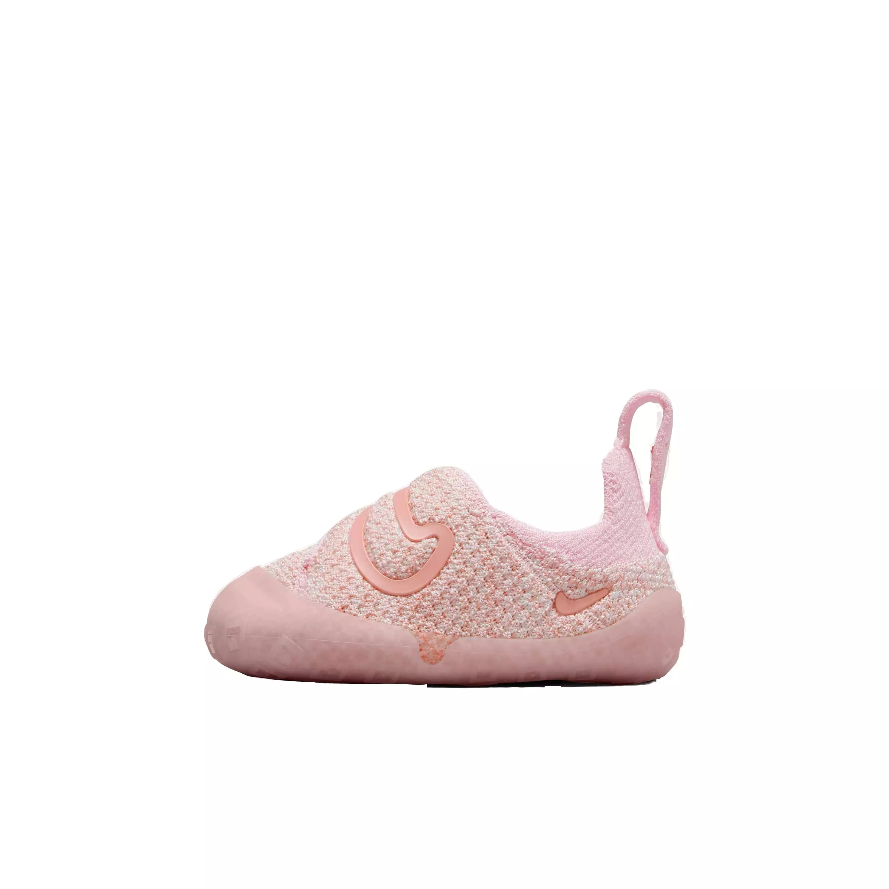 Nike Swoosh 1 "Pink Foam/Red Stardust/Purple Agate" Infant Girls' Shoe - PINK/RED/PURPLE